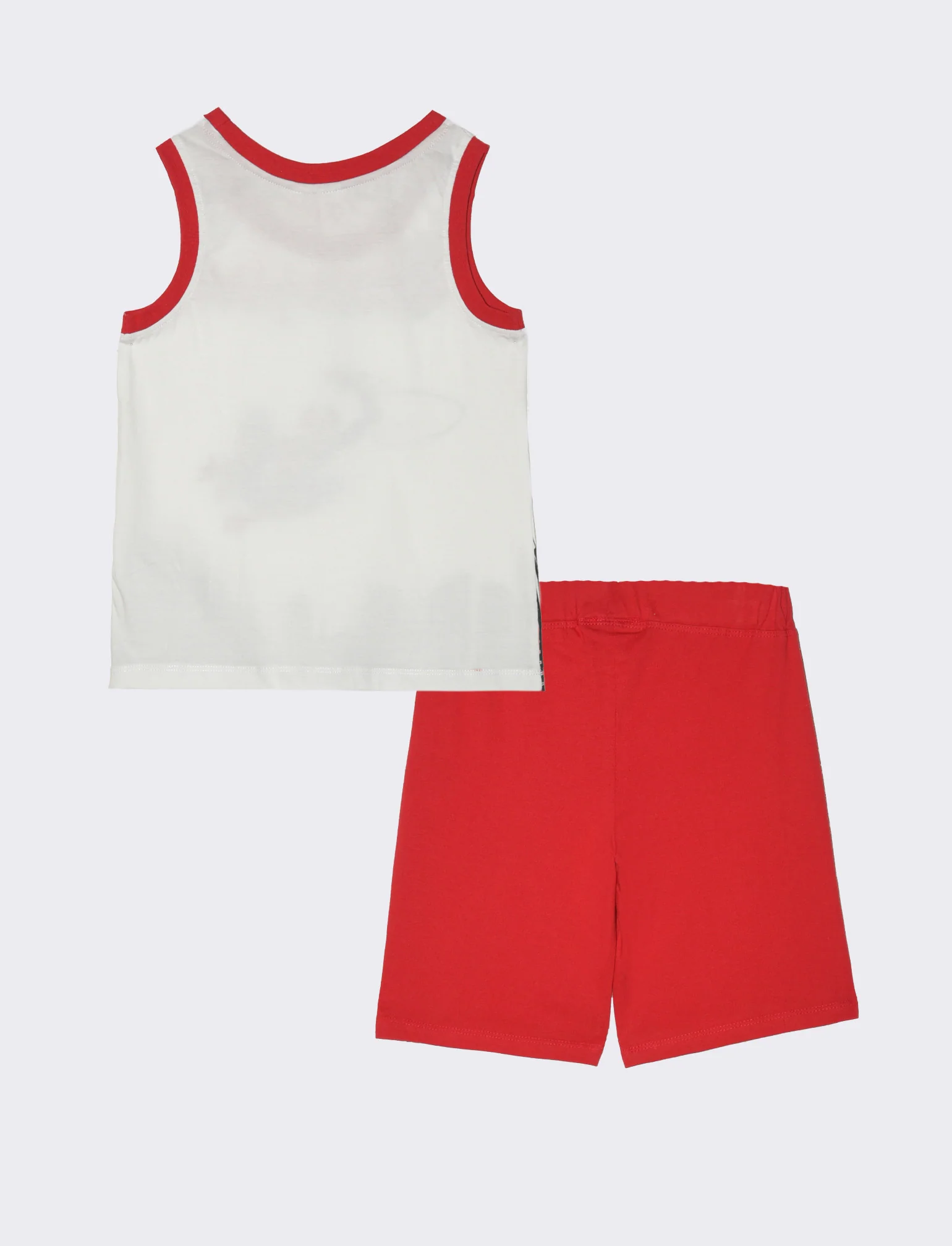 Completo con stampe Marvel da bambino - Rosso - Image 2