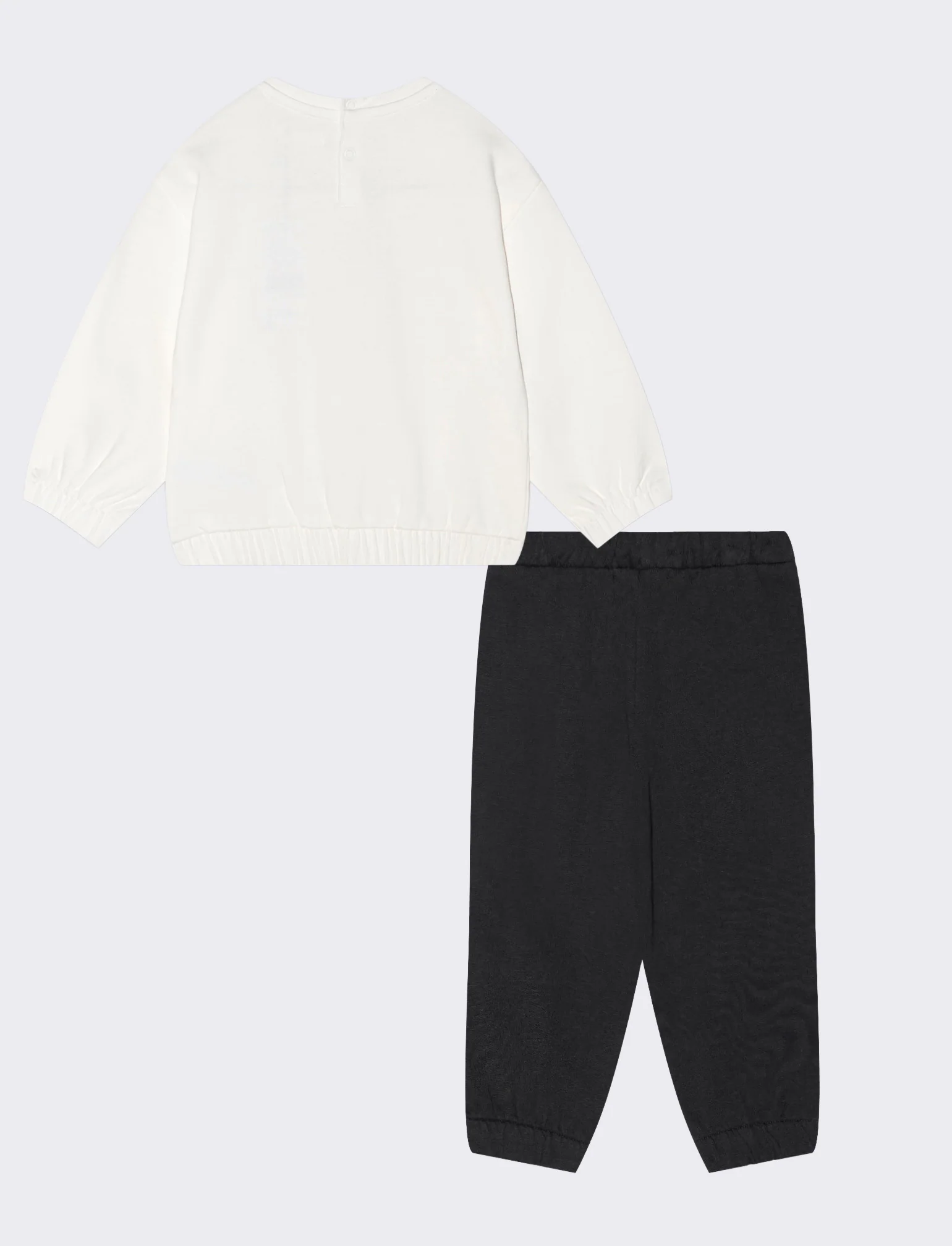 COMPLETO FELPA E PANTALONI - Nero - Image 2