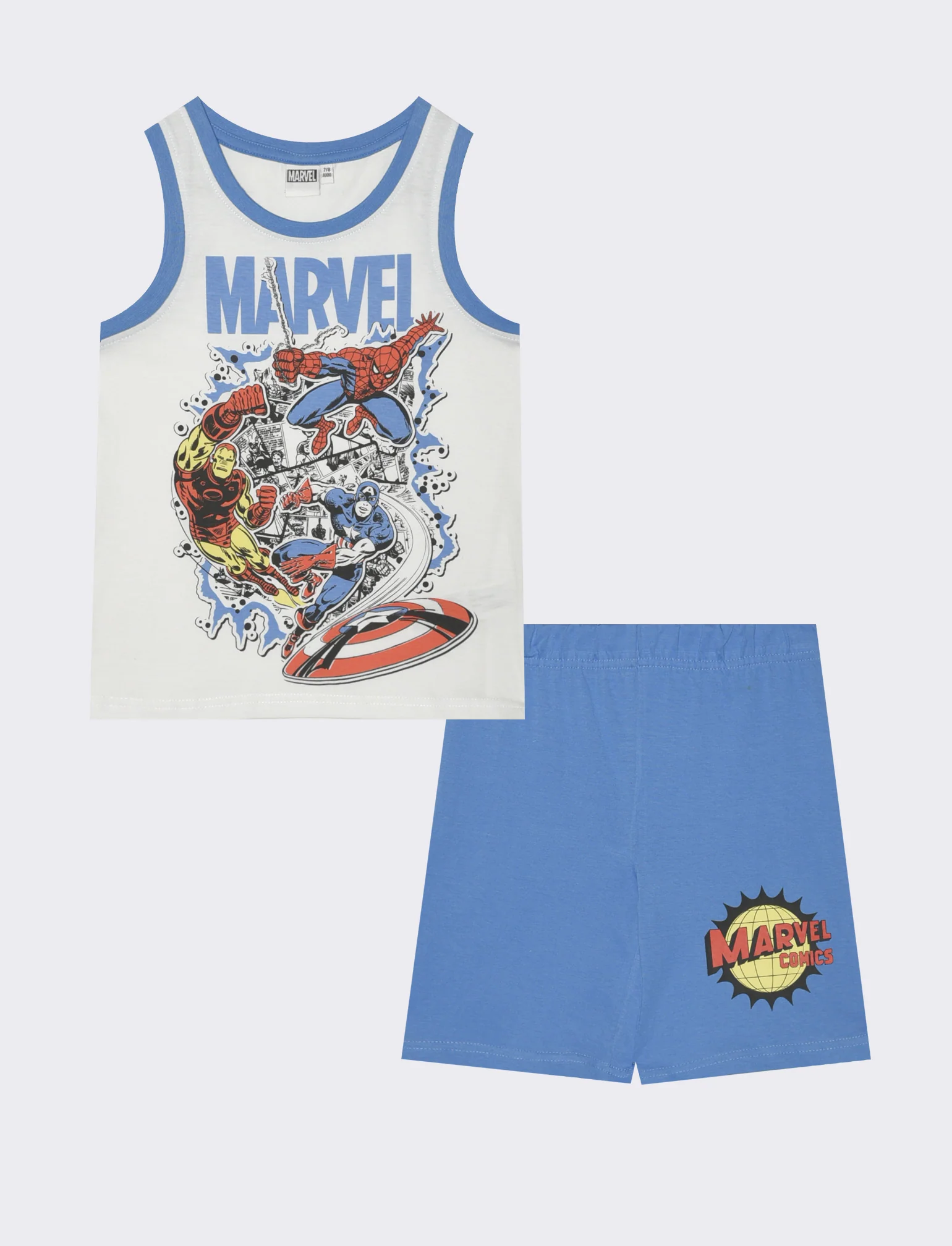 Completo Marvel per piccoli fan attivi - Bianco - Image 2