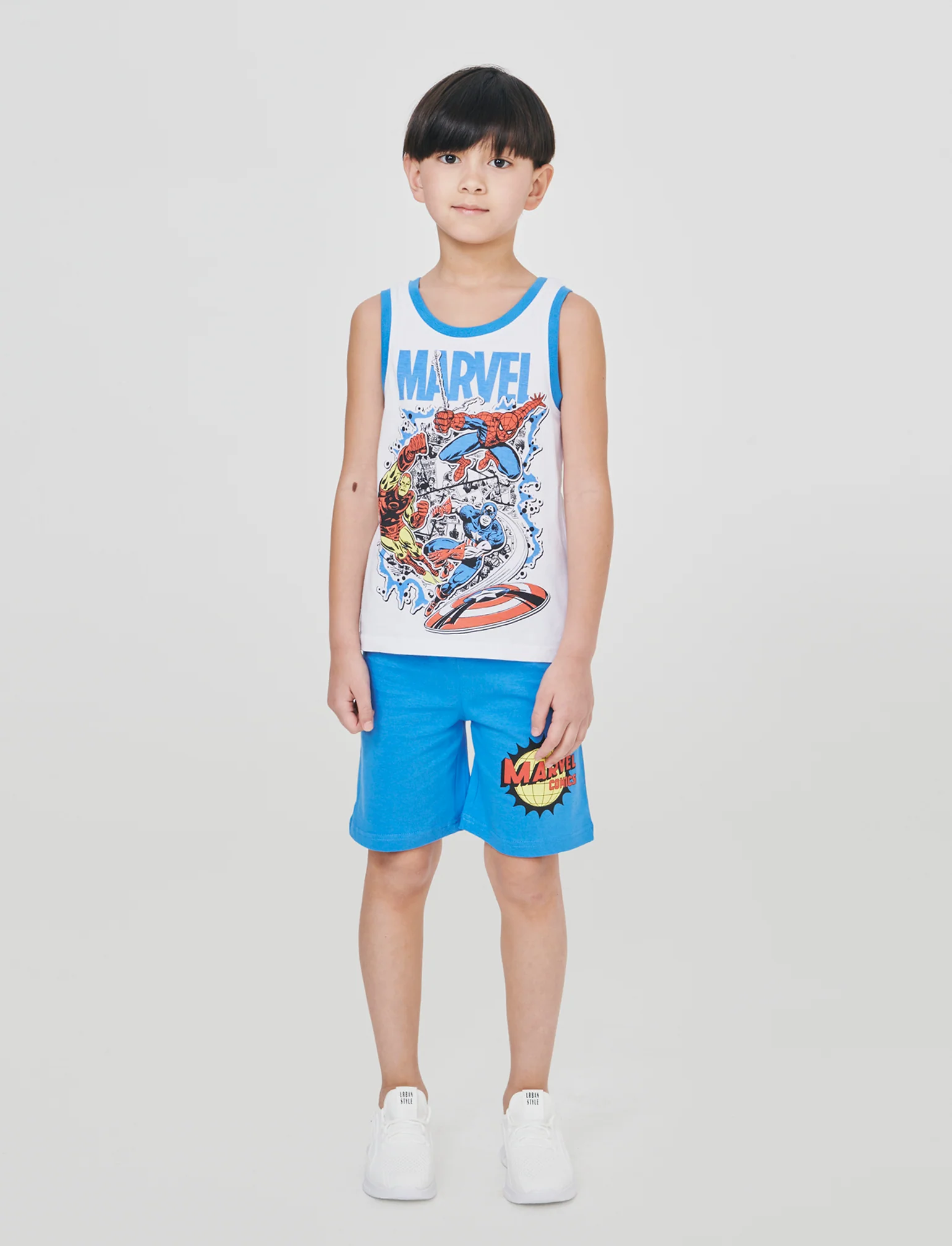 Completo Marvel per piccoli fan attivi - Bianco - Image 3