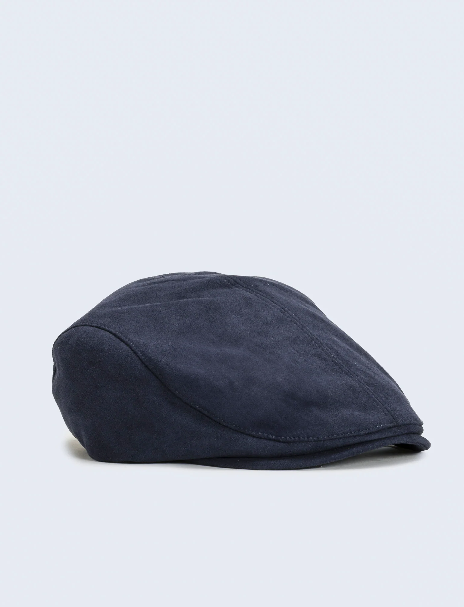 Coppola uomo in suede - Blu