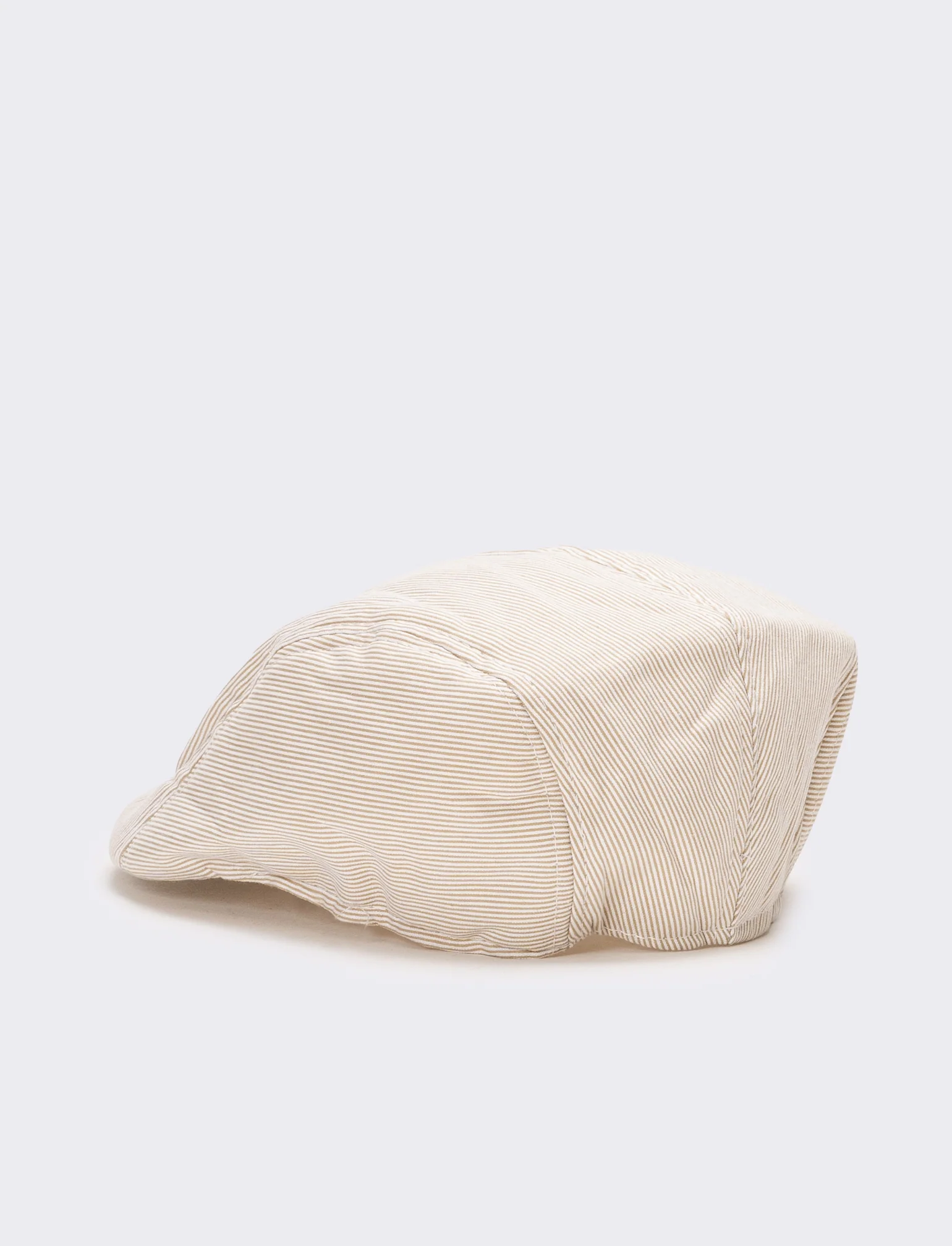 Coppola uomo in tessuto - Beige - Image 2