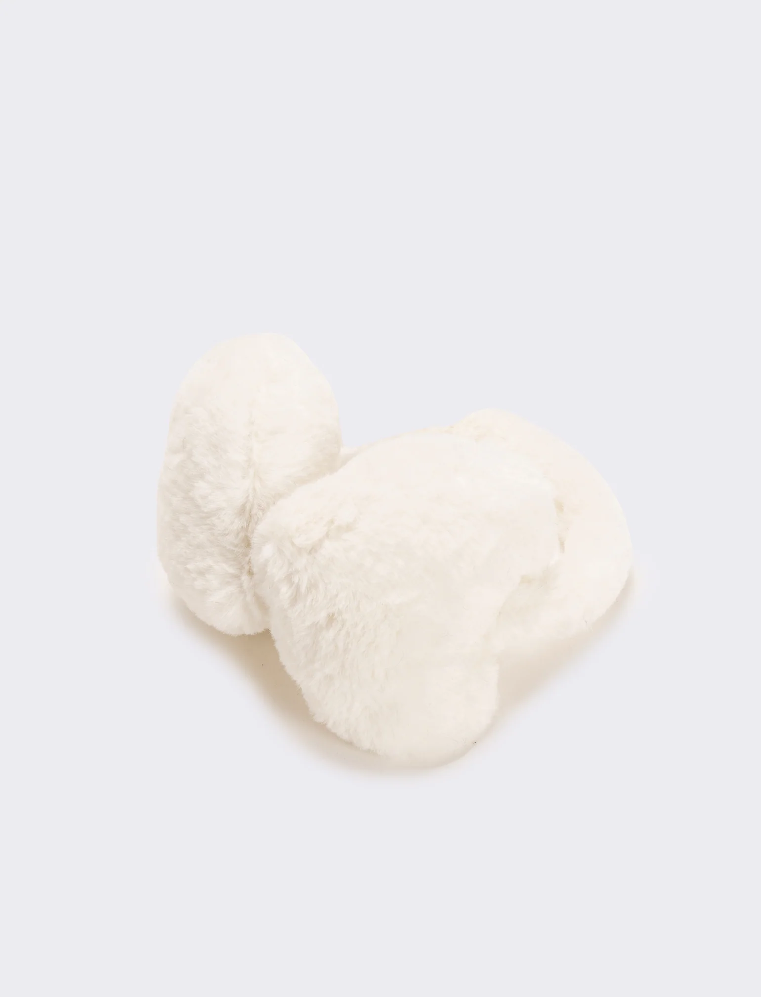Copriorecchie bambina a cuore - Bianco - Image 2