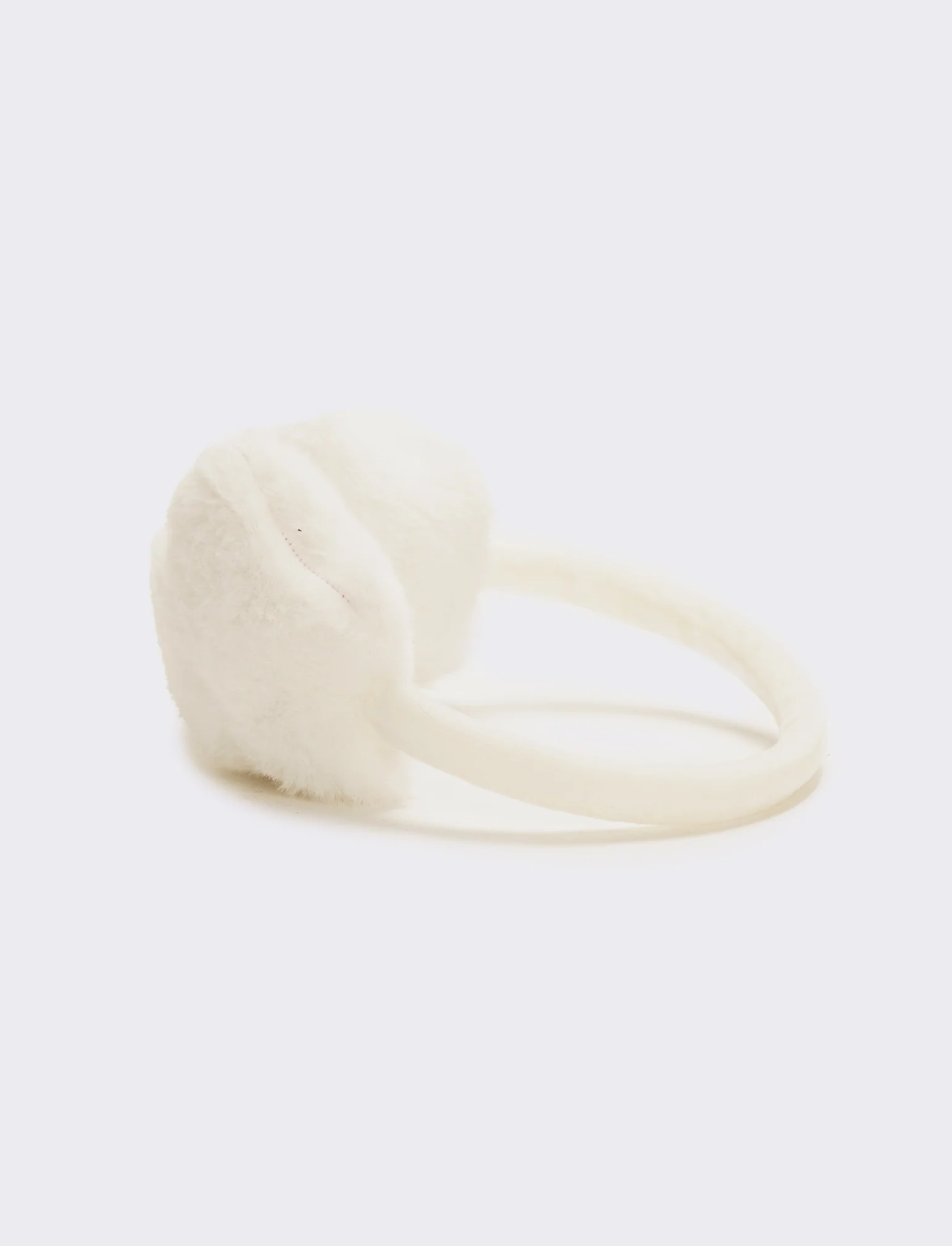 Copriorecchie bambina con perle - Bianco - Image 2