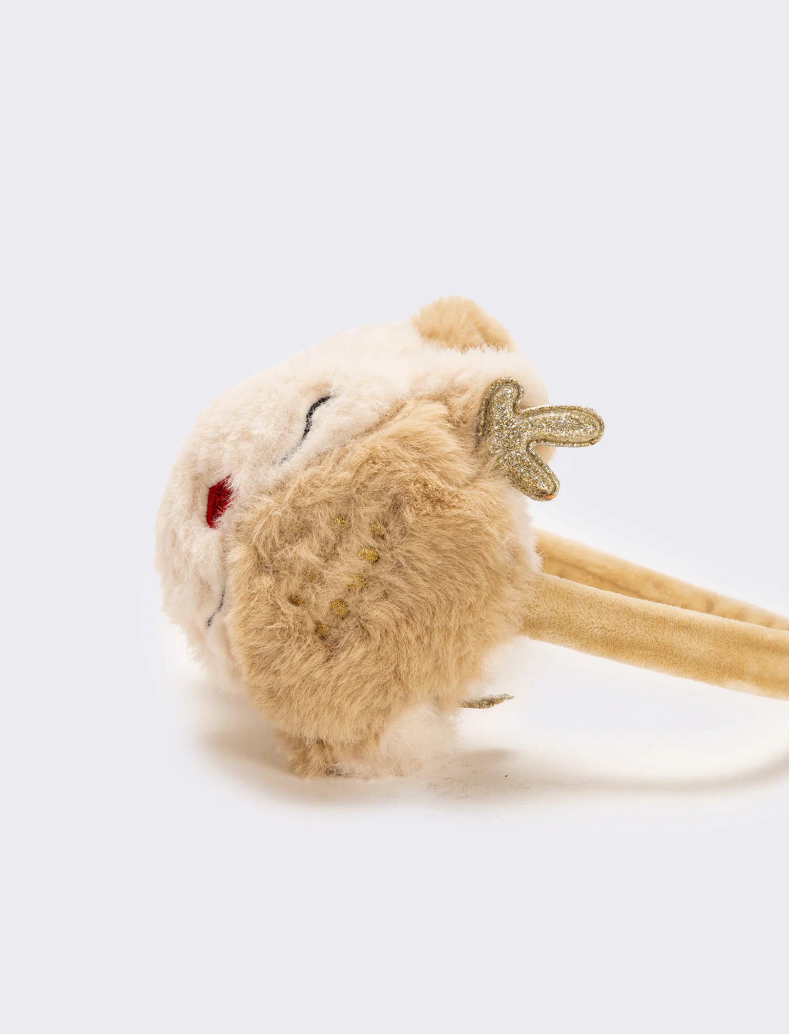 Copriorecchie bambina renna - Beige - Image 3