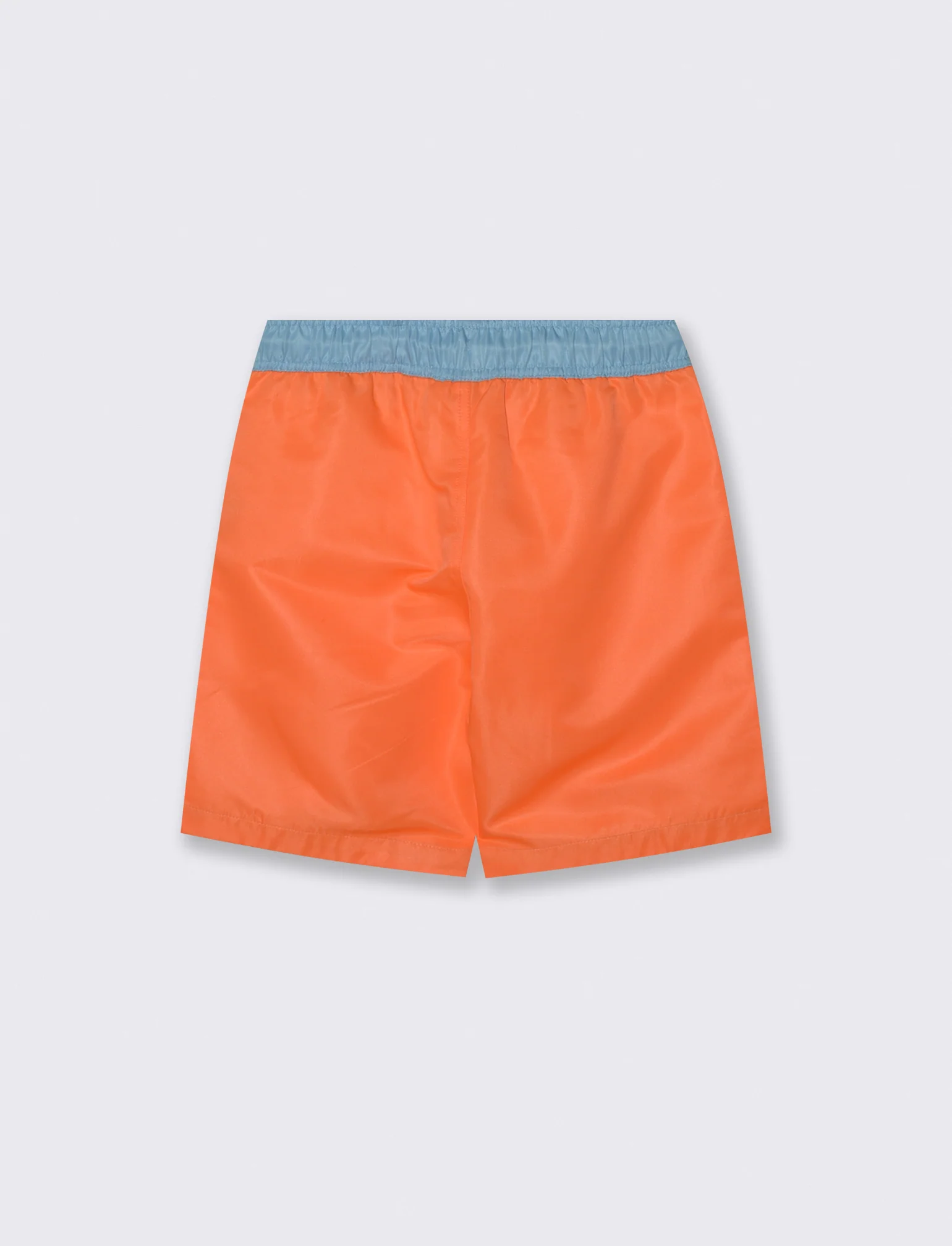 Costume boxer bicolore con bustino - Arancio - Image 2