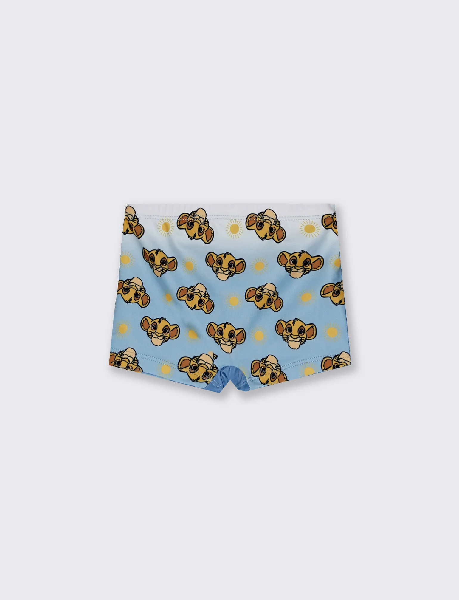 Costume boxer Re Leone con stampa Disney - Blu