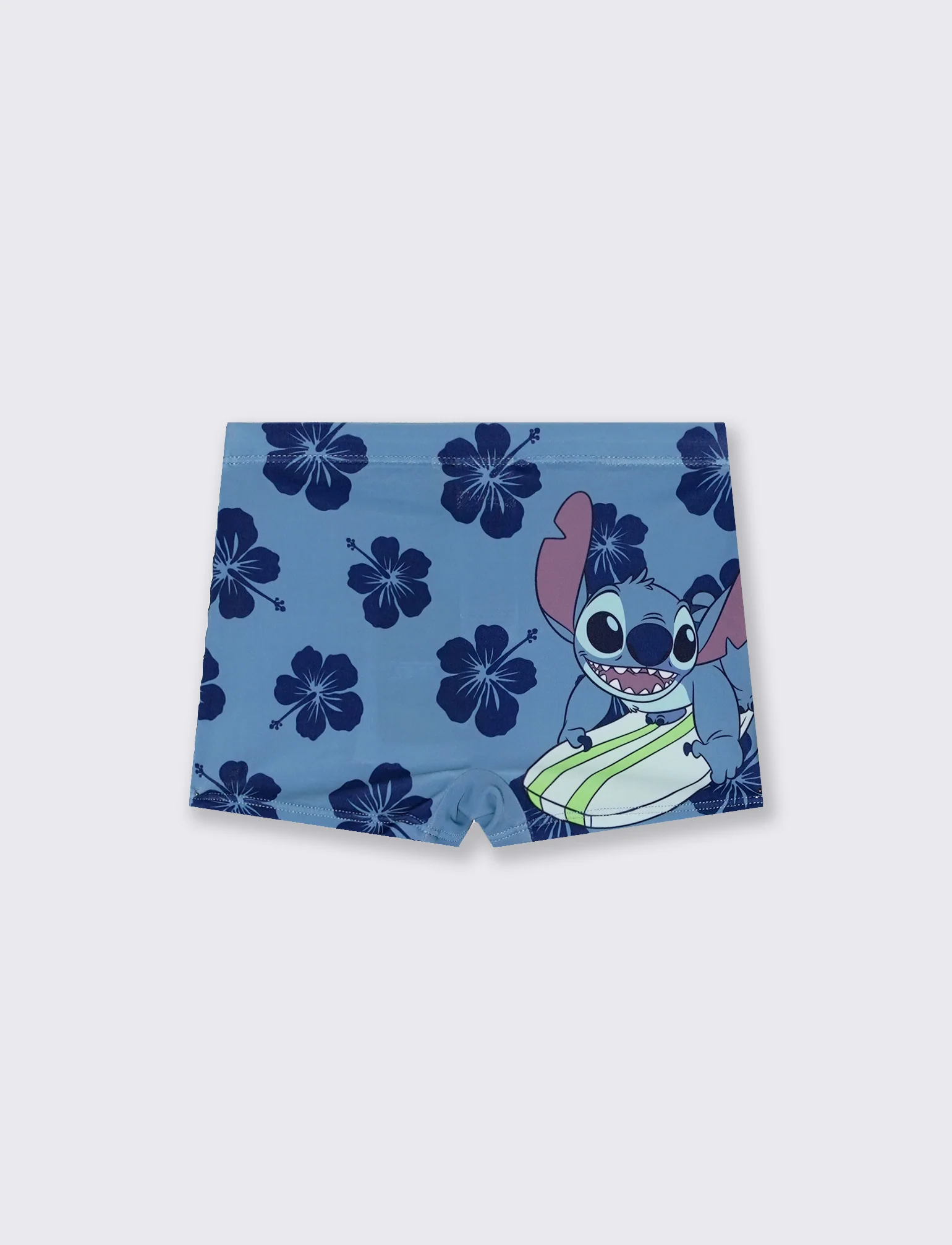 Costume boxer Stitch in tessuto elastico - Blu - Image 2