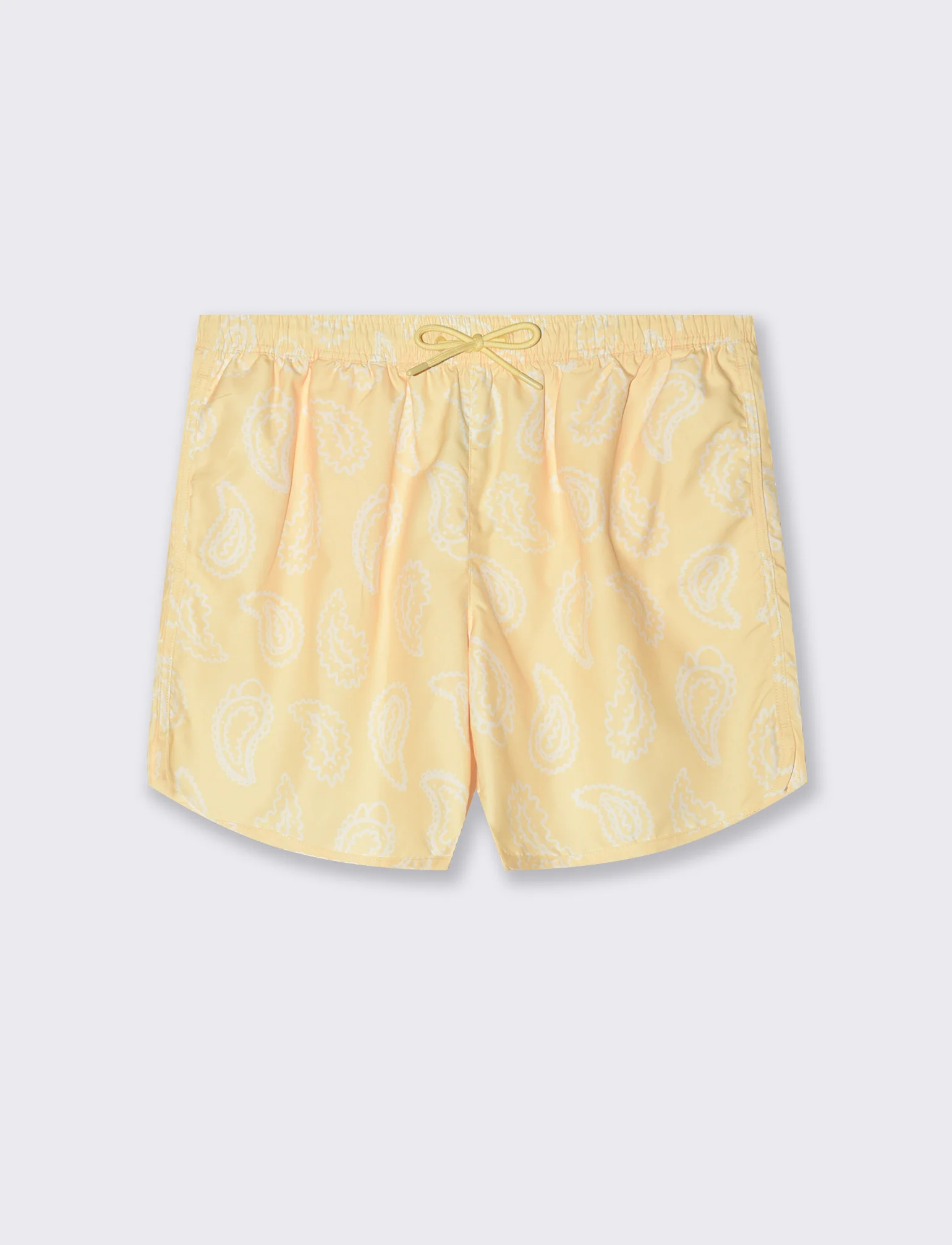 Costume con stampa geometrica da uomo - Giallo - Image 2
