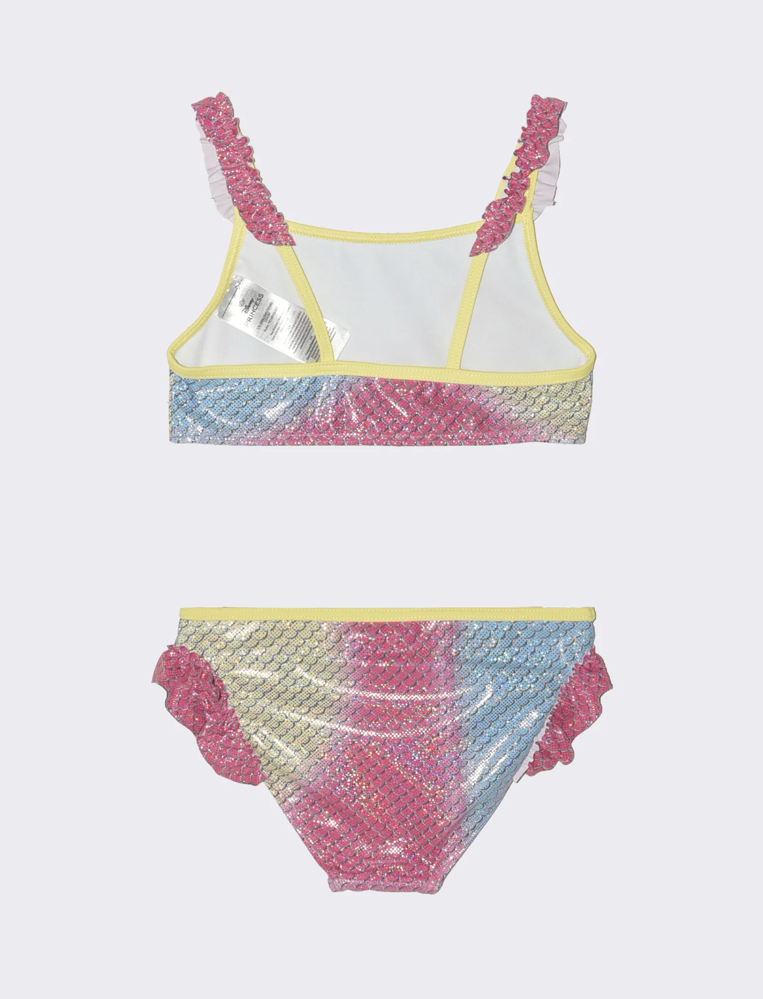 Costume due pezzi Disney Ariel da bambina - Giallo - Image 2