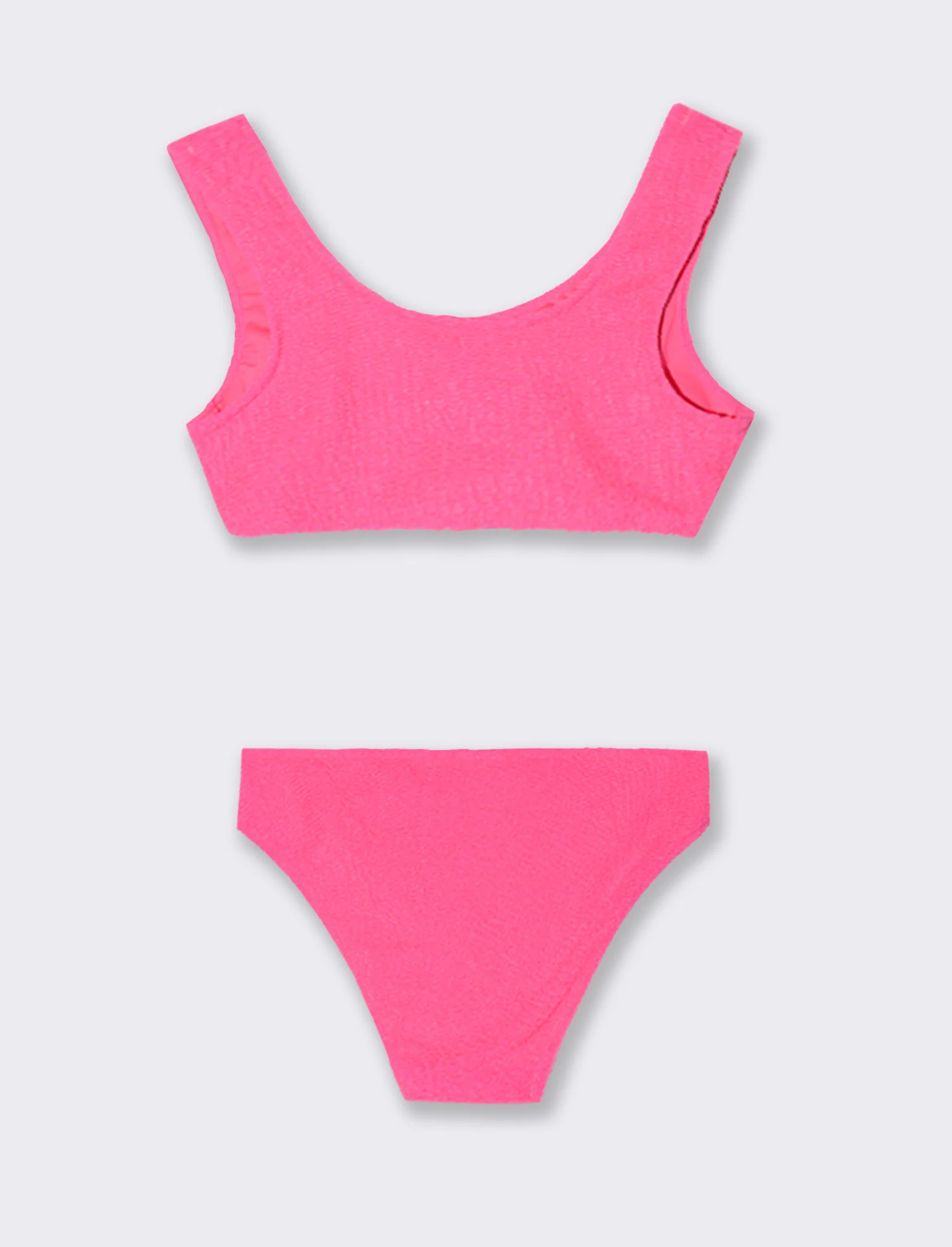 Costume fluo da bambina - Fuxia - Image 2