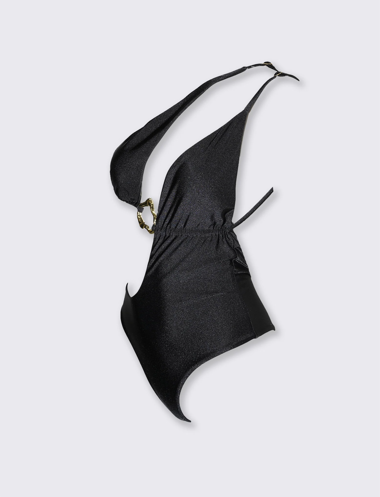 Costume intero con anelli martellati - Nero - Image 2