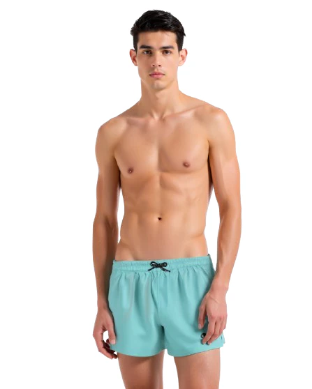 Costume mare basic da uomo - Verde