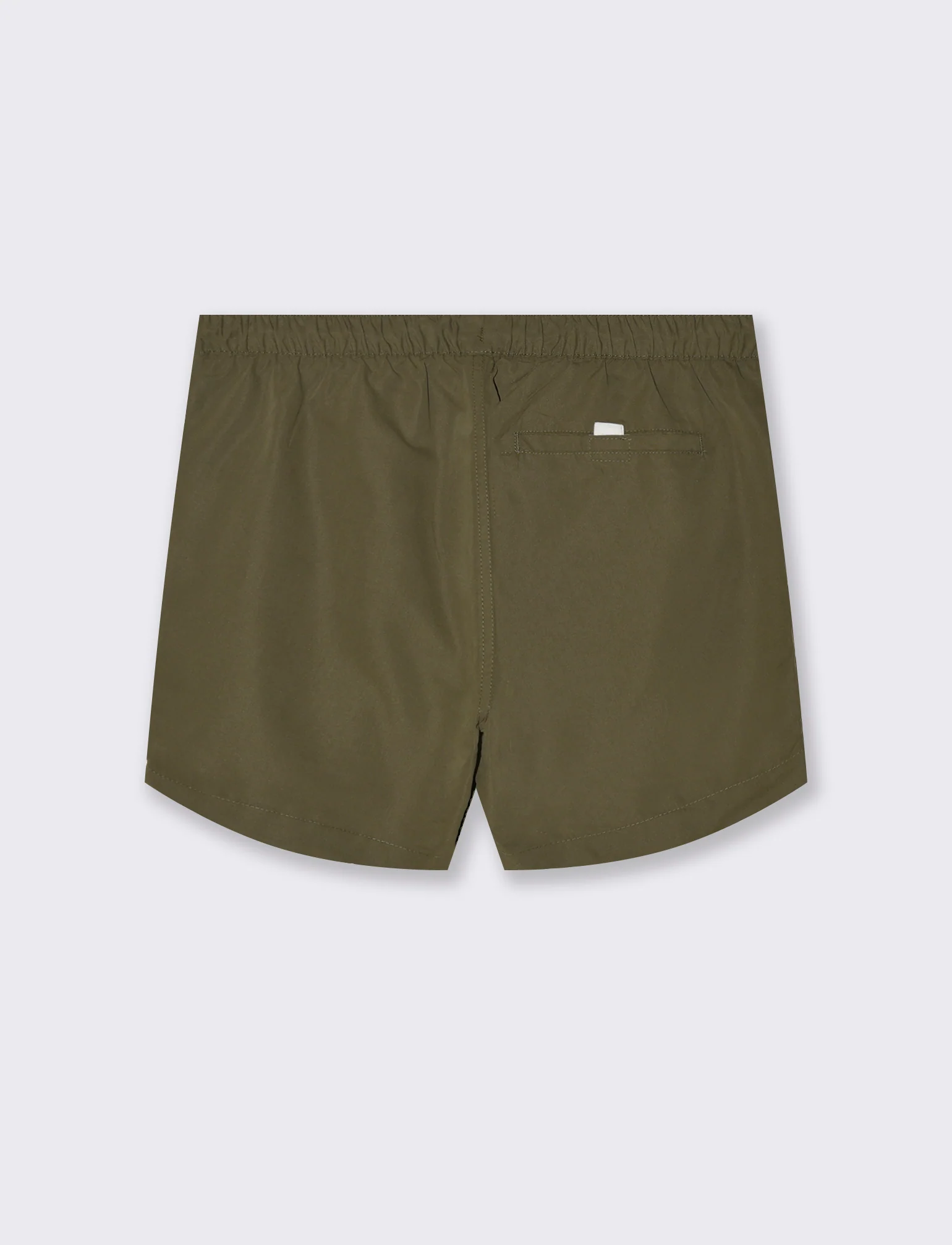 Costume mare basic da uomo - Verde militare - Image 3