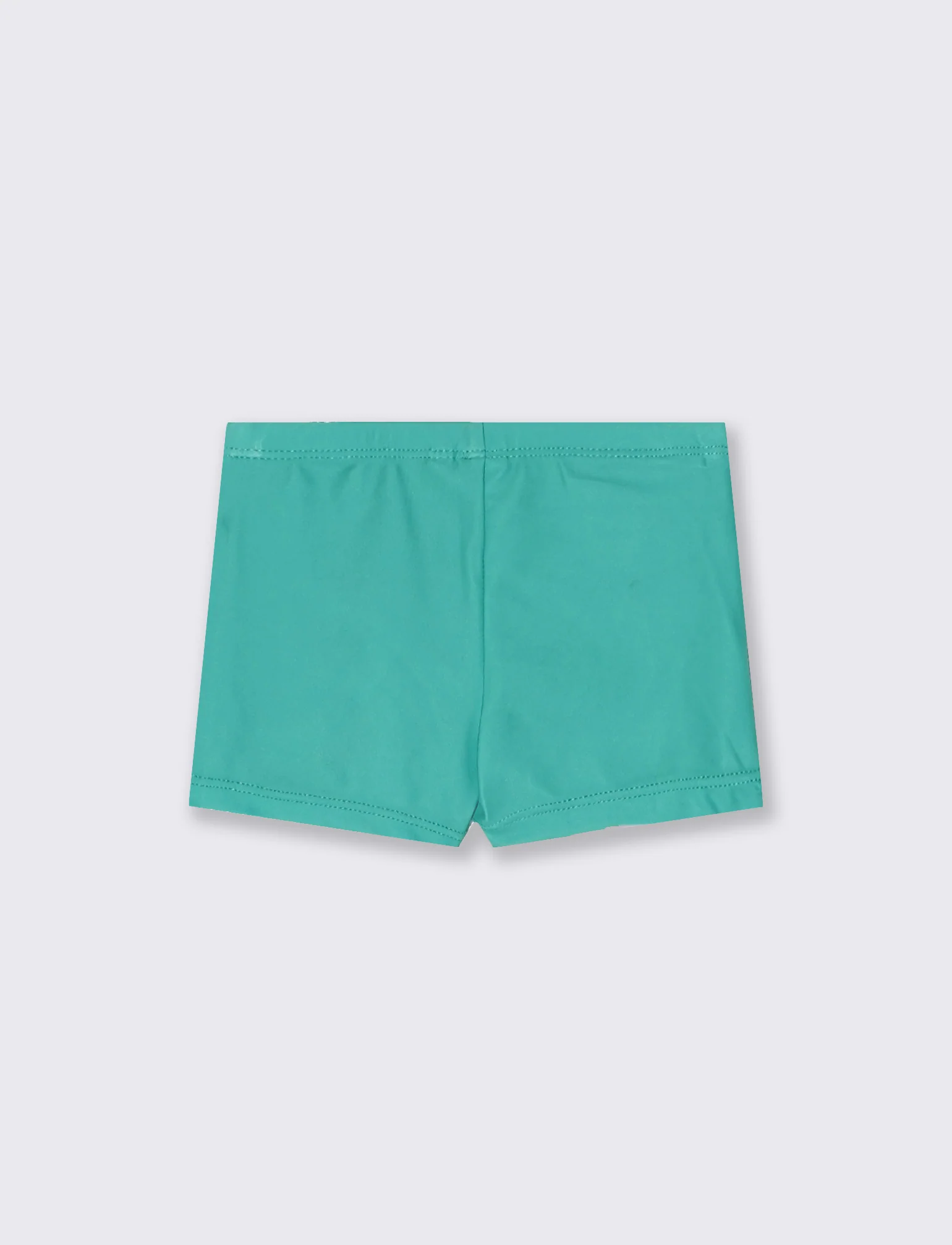 Costume Re Leone modello boxer tinta unita - Verde - Image 2