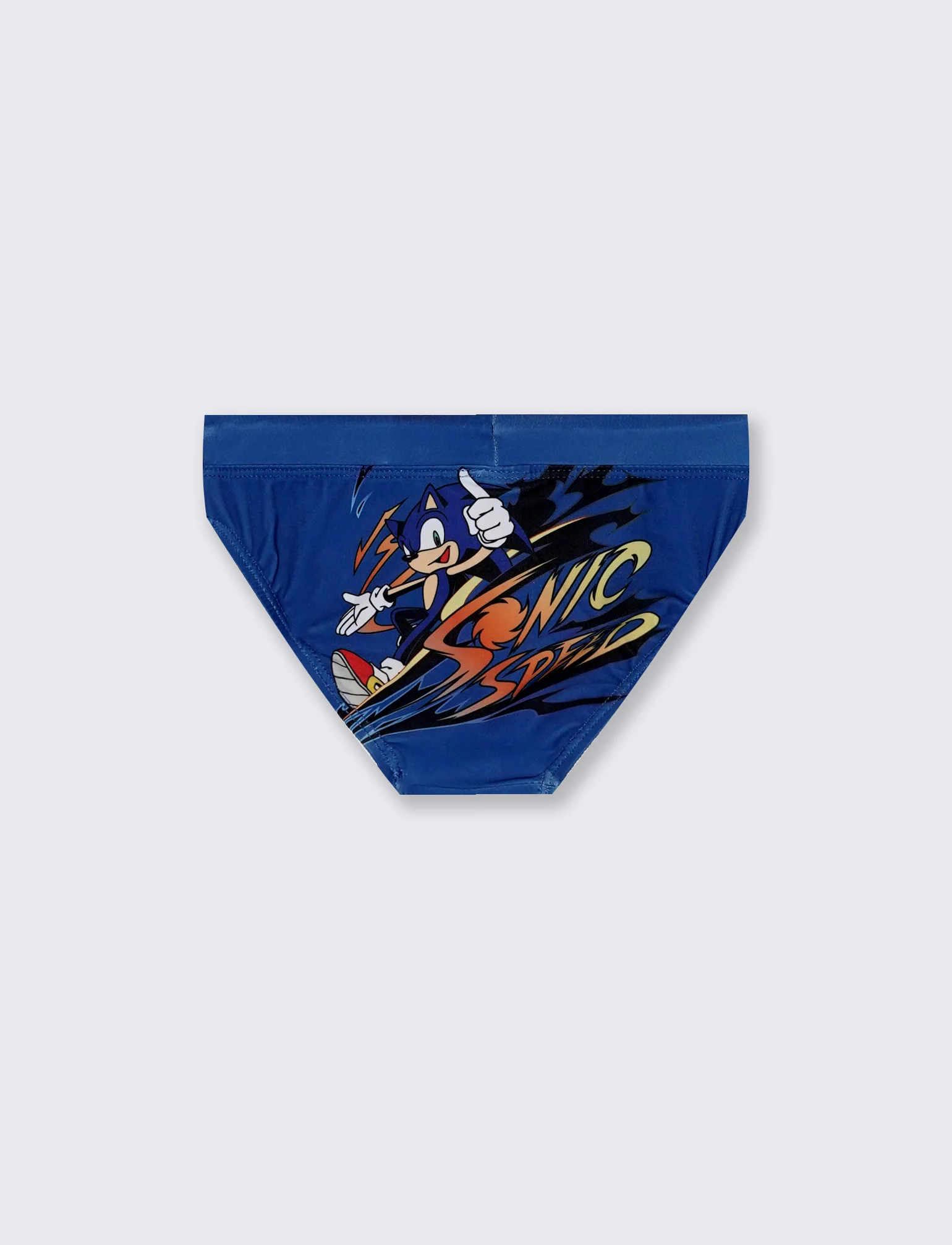 Costume slip Sonic con stampa personaggio - Blu - Image 2