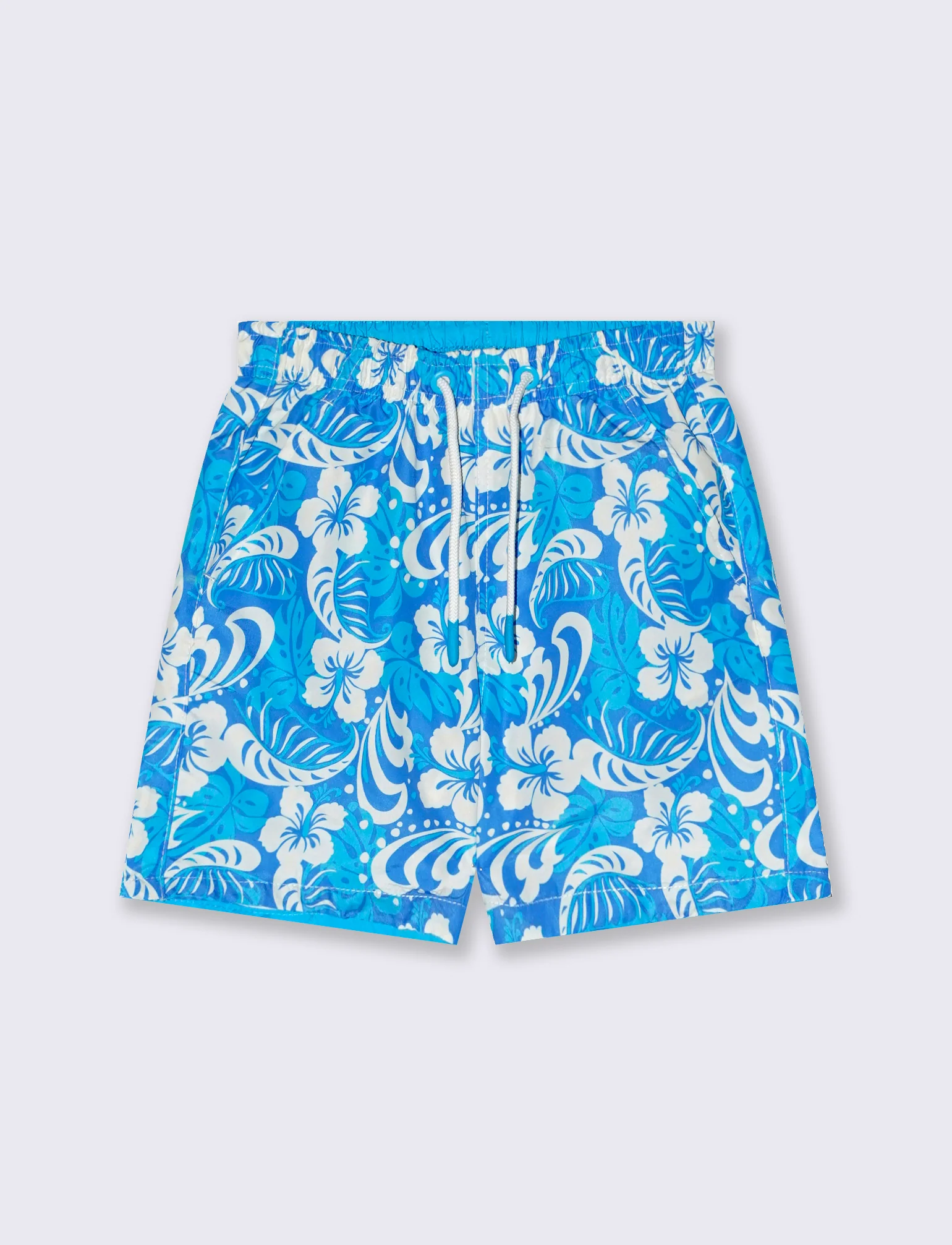 Costume stampato da bambino - Turchese