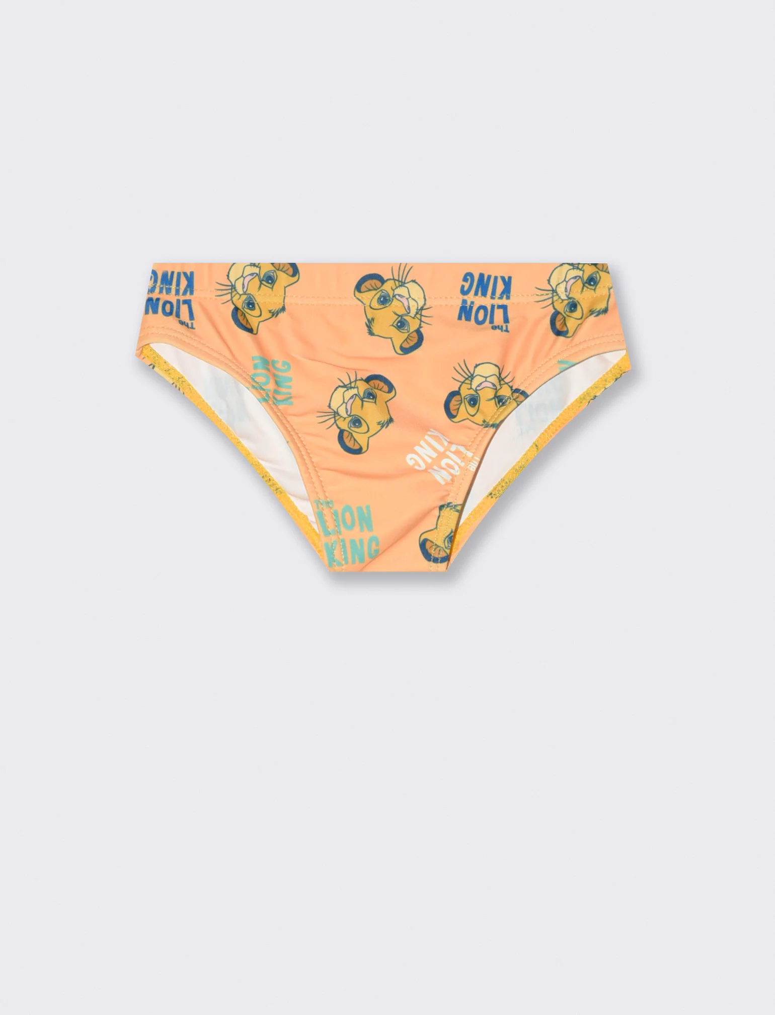 Costumino slip Re Leone da neonato - Arancio