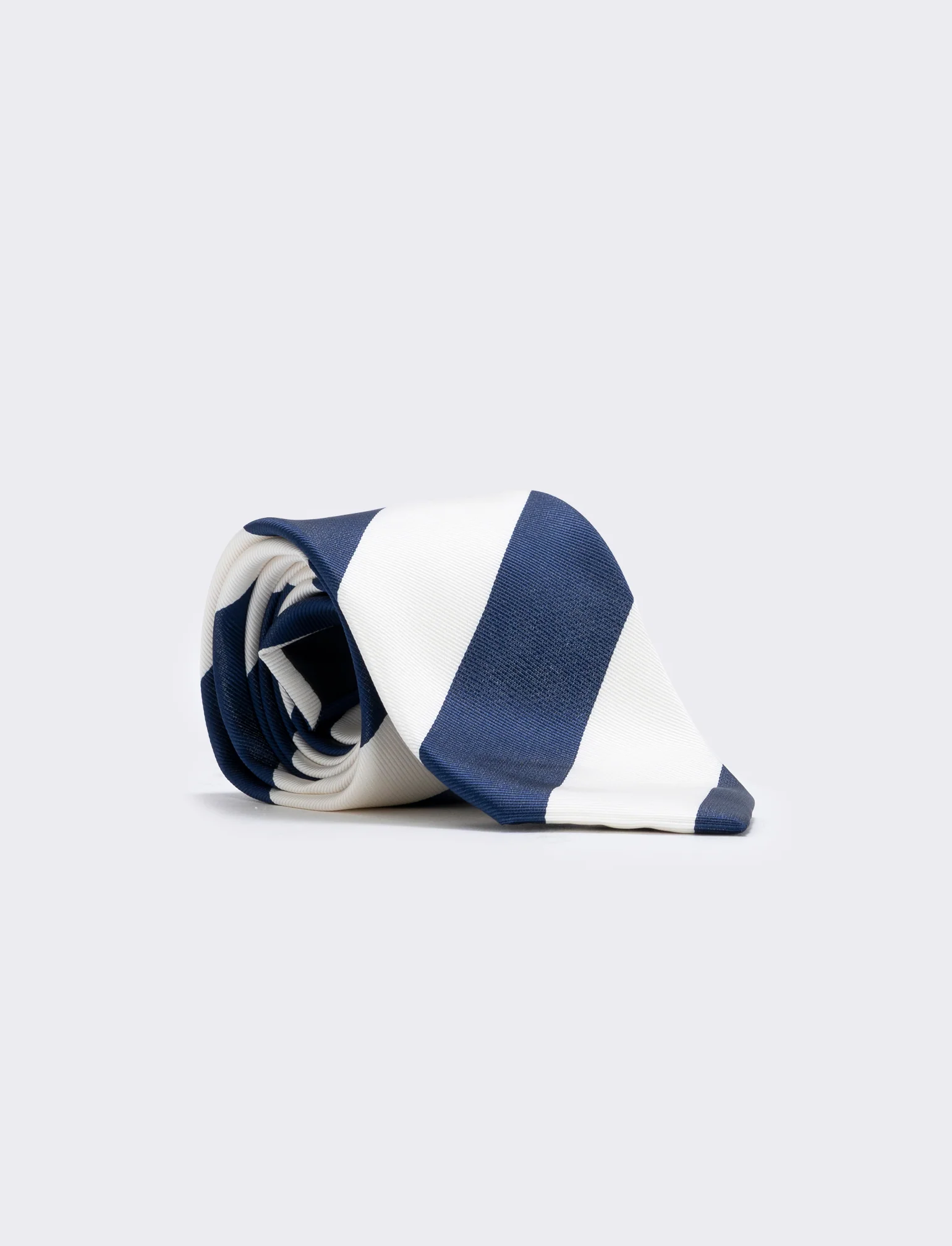 Cravatta fantasia 8cm per uomo elegante - Blu-panna