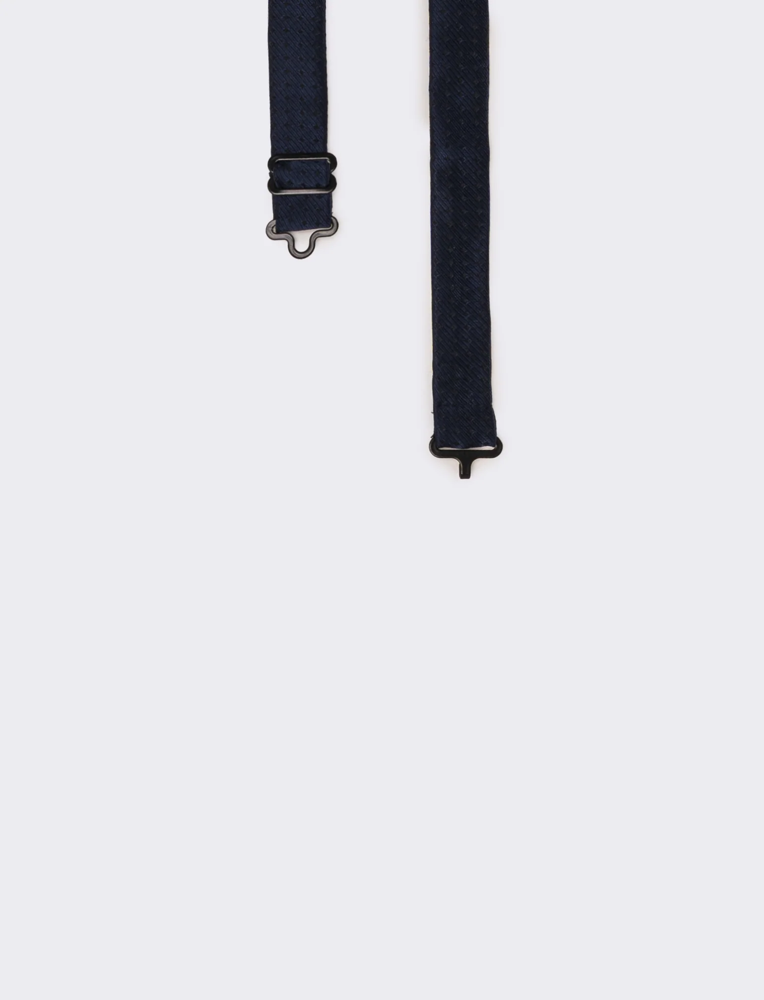 Cravatta uomo papillon+pochette - Blu - Image 2