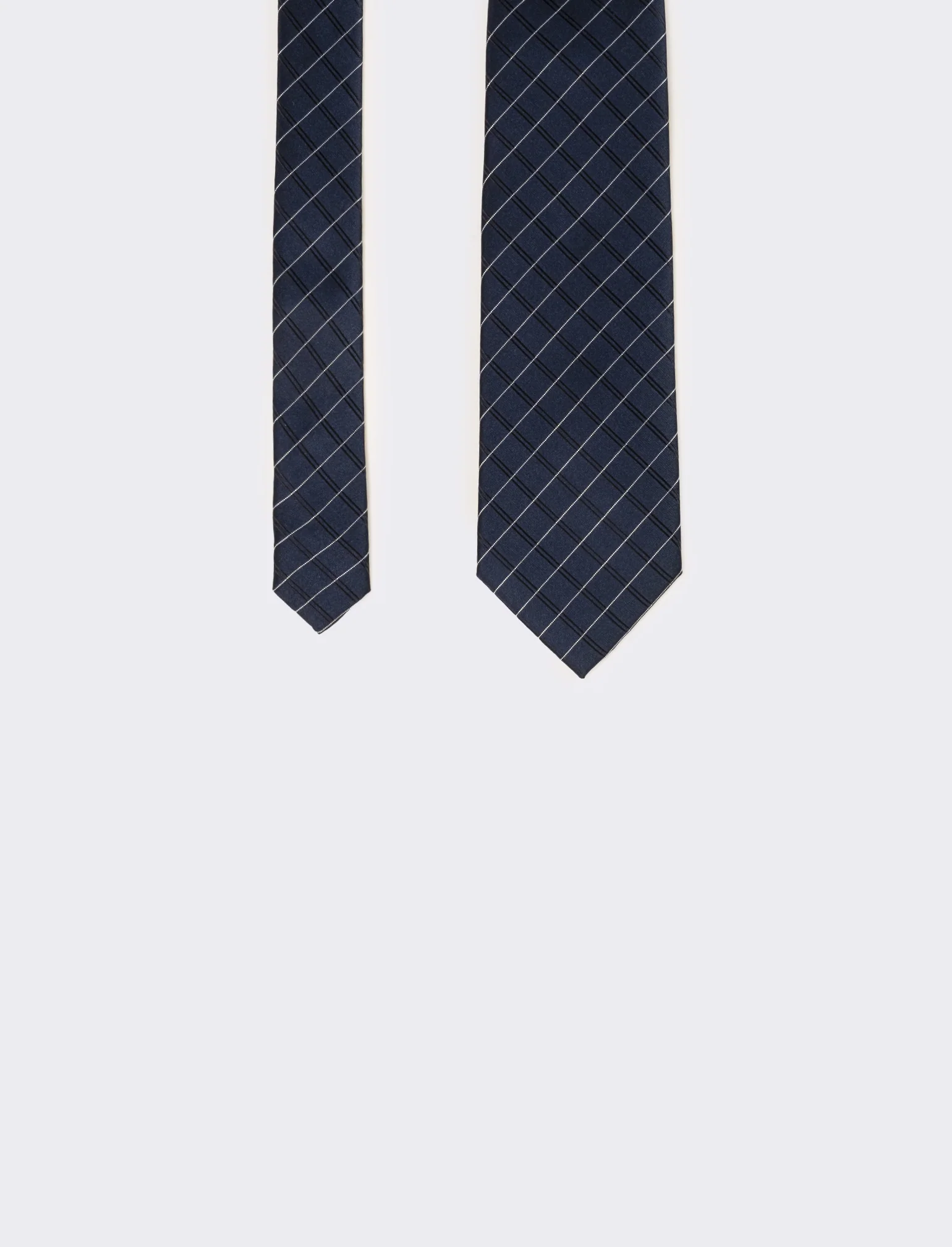 Cravatta uomo regimental - Blu - Image 2