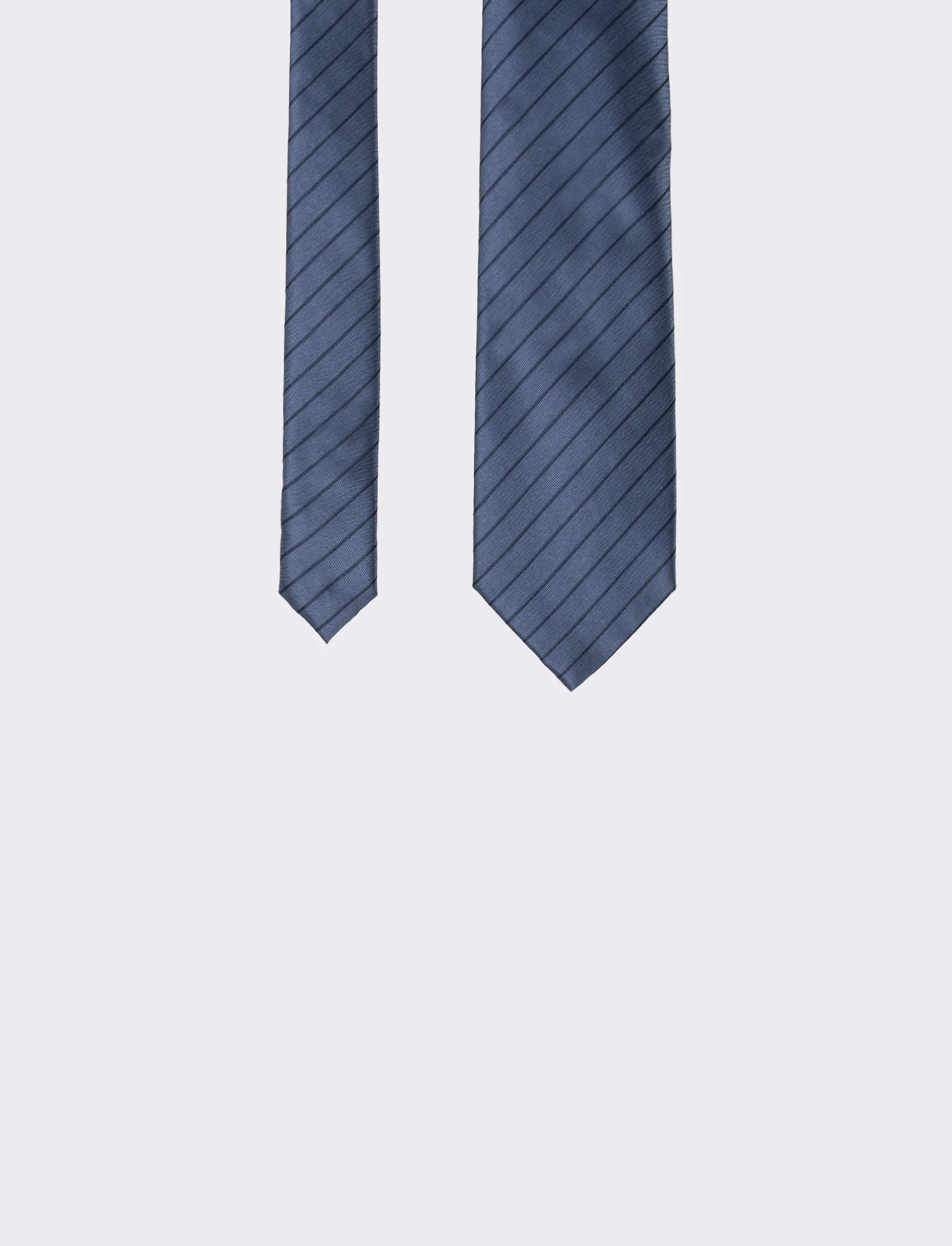 Cravatta uomo regimental - Blu royal - Image 2