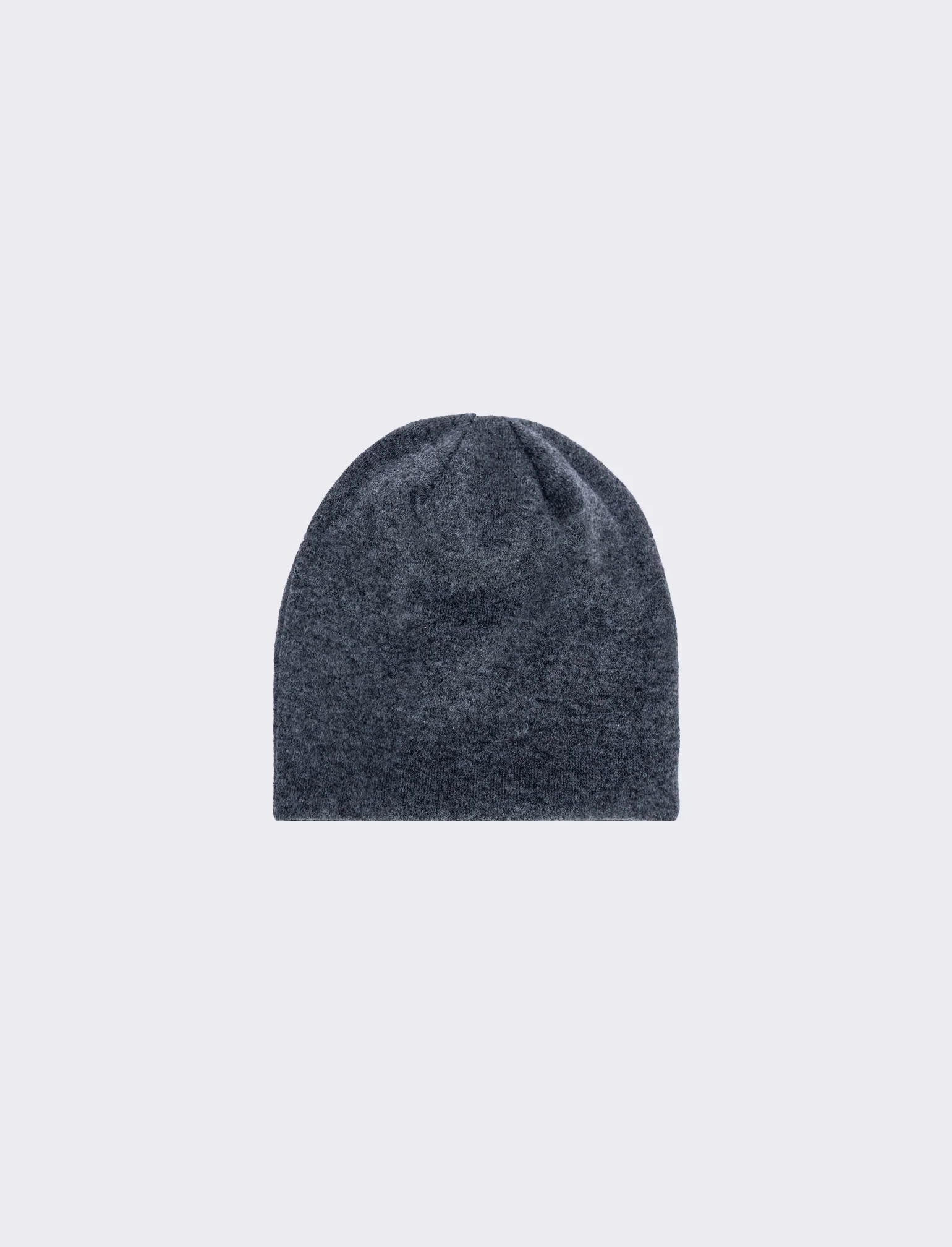Cuffia melange con strappi trendy - Grigio