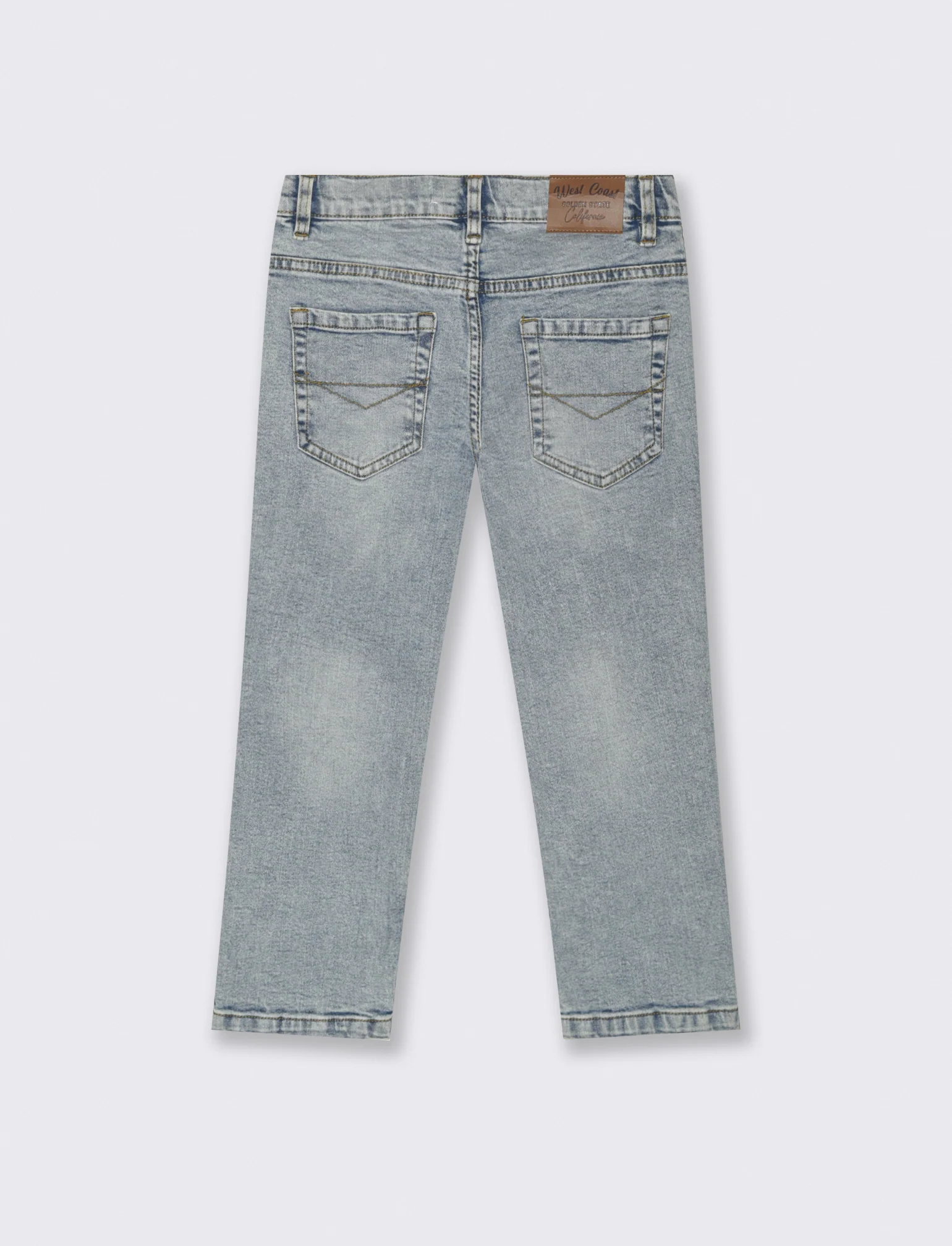 Denim 5 tasche rotture frontali da bambino - Denim - Image 2