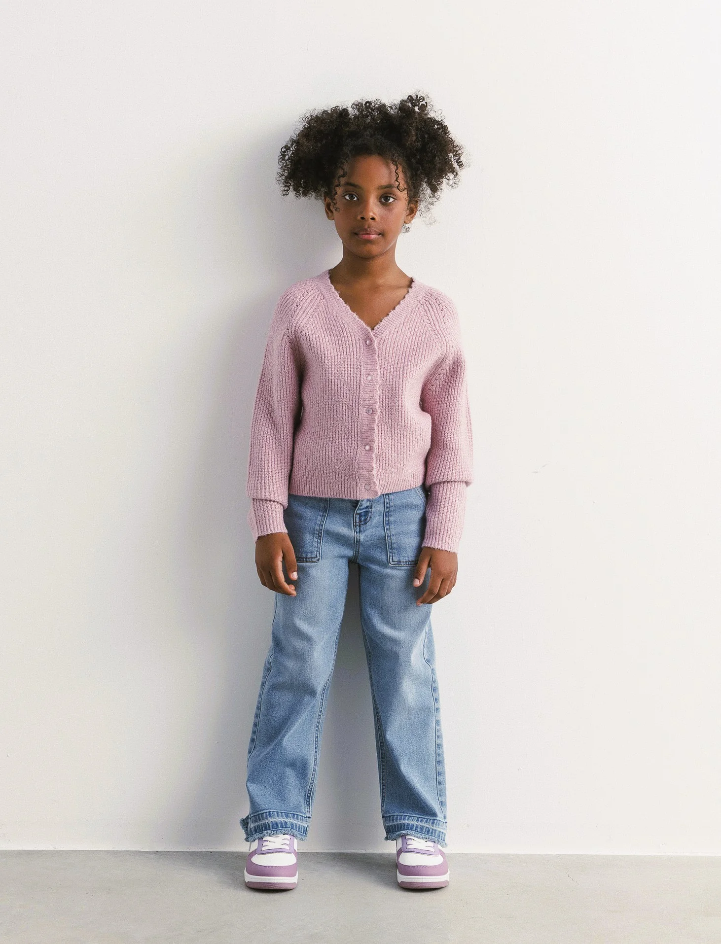 Denim modello culotte. - Denim chiaro