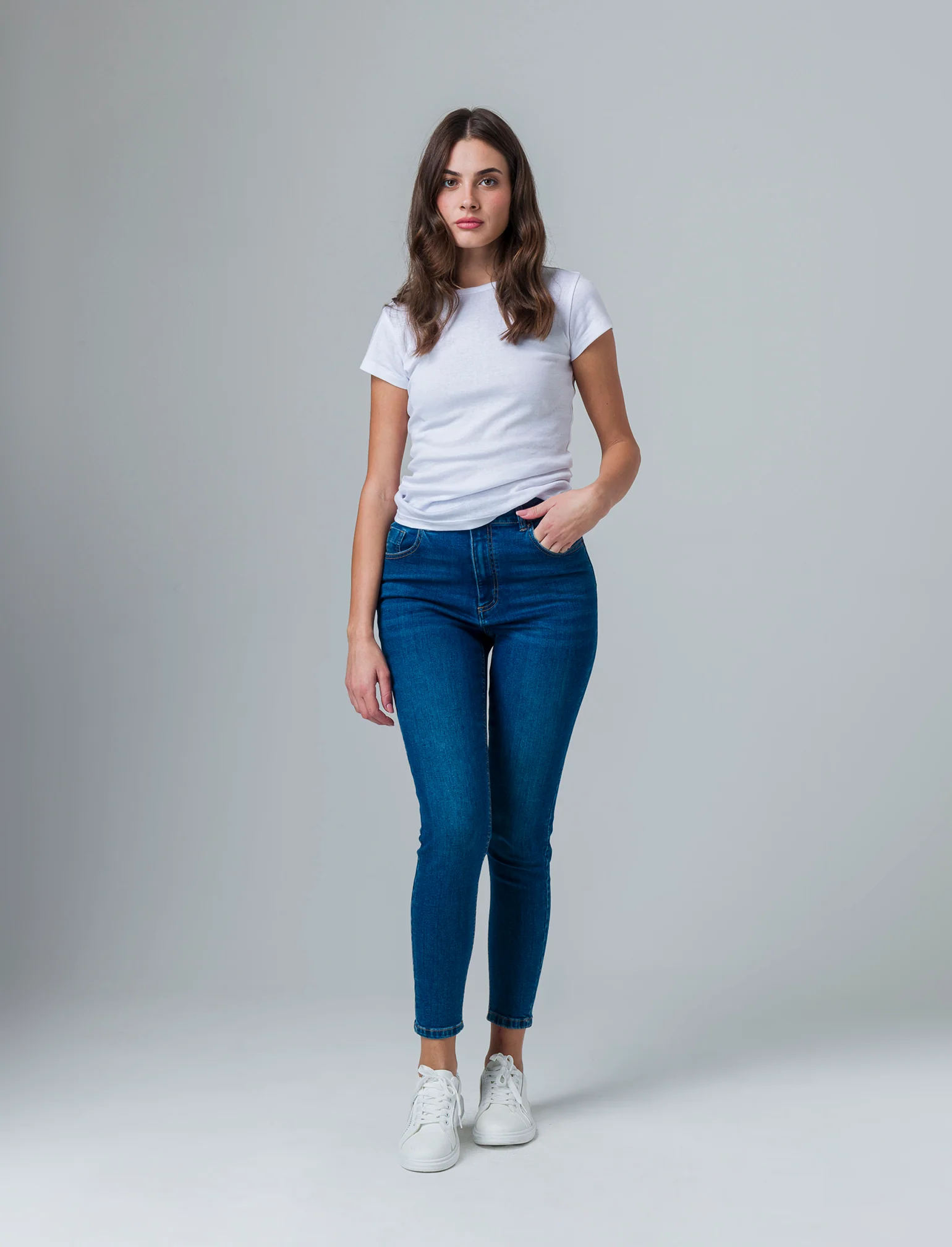 Denim push up da donna - Denim - Image 3