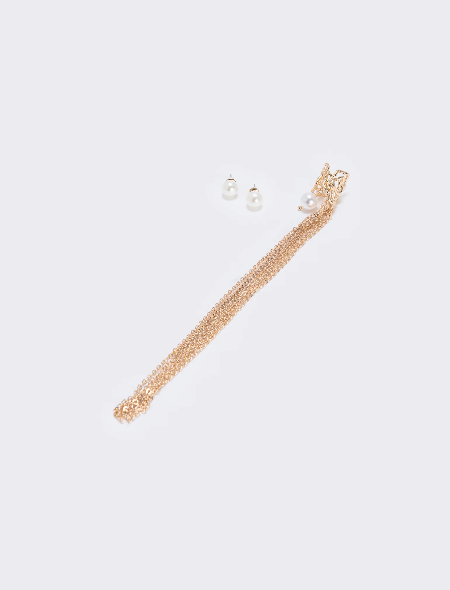 Earcuff 3 Pezzi Eleganti - Oro - Image 2