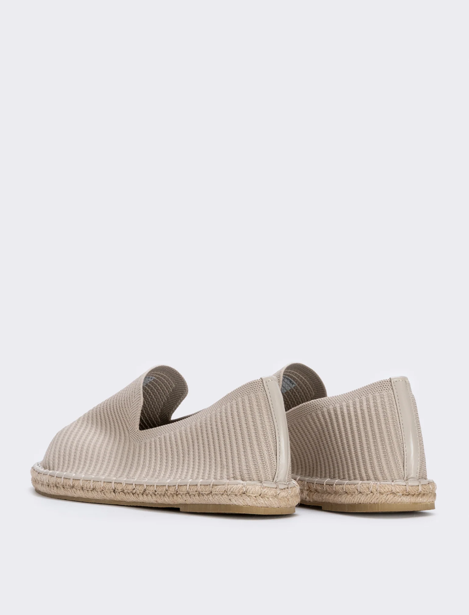 Espadrillas beige in tessuto da uomo - Beige - Image 4