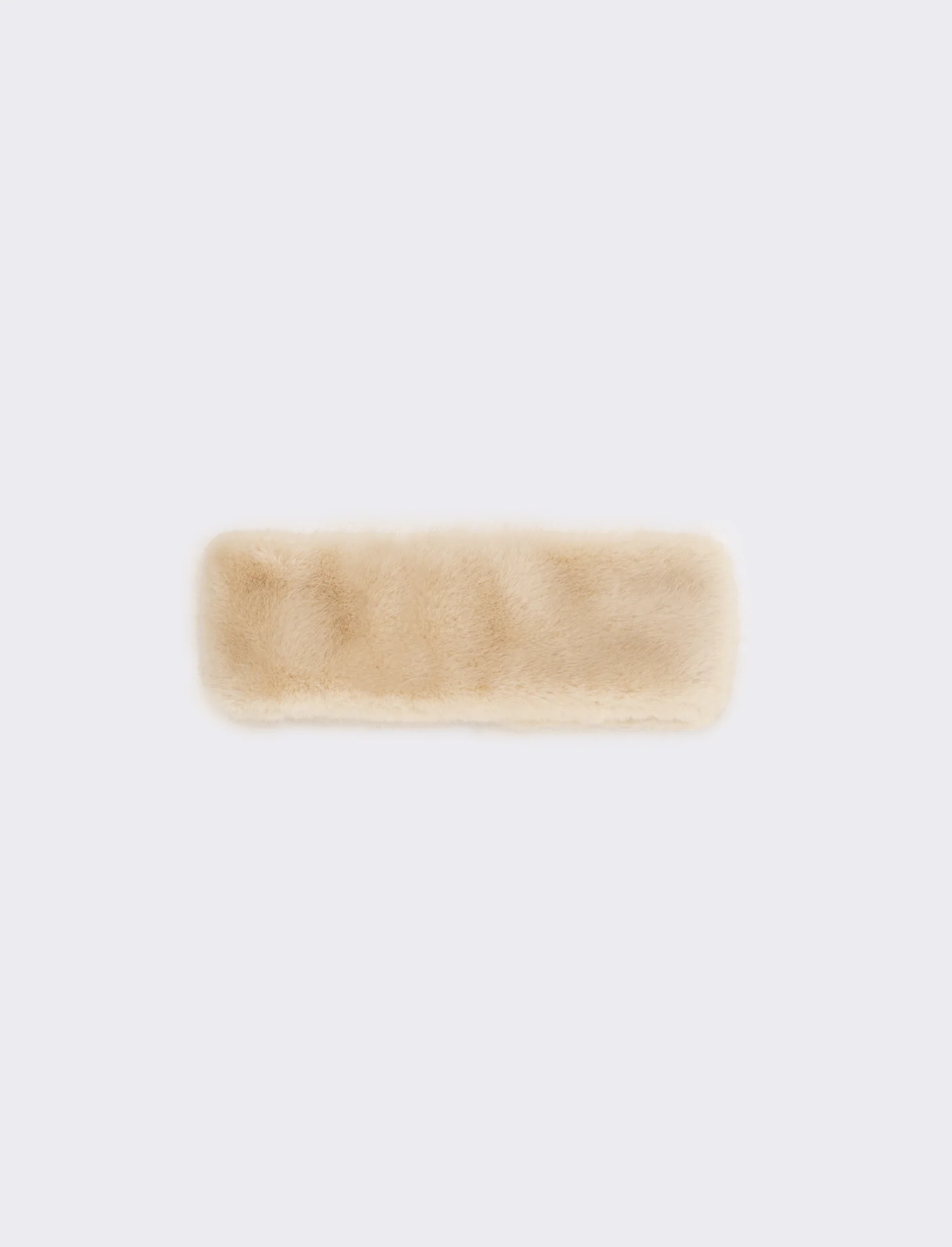 Fascia donna in finta pelliccia - Bianco