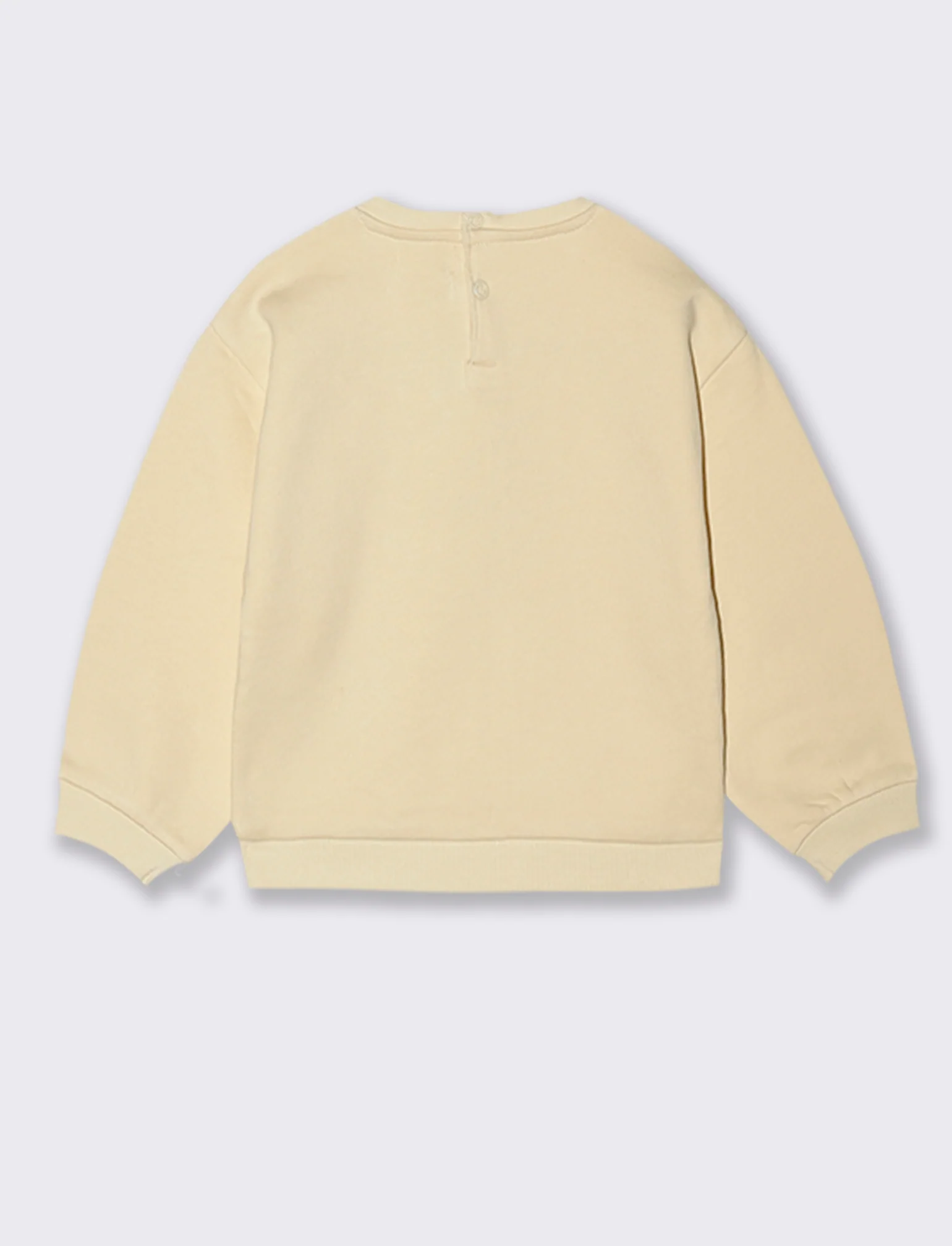 Felpa badisa con stampa - Beige - Image 2