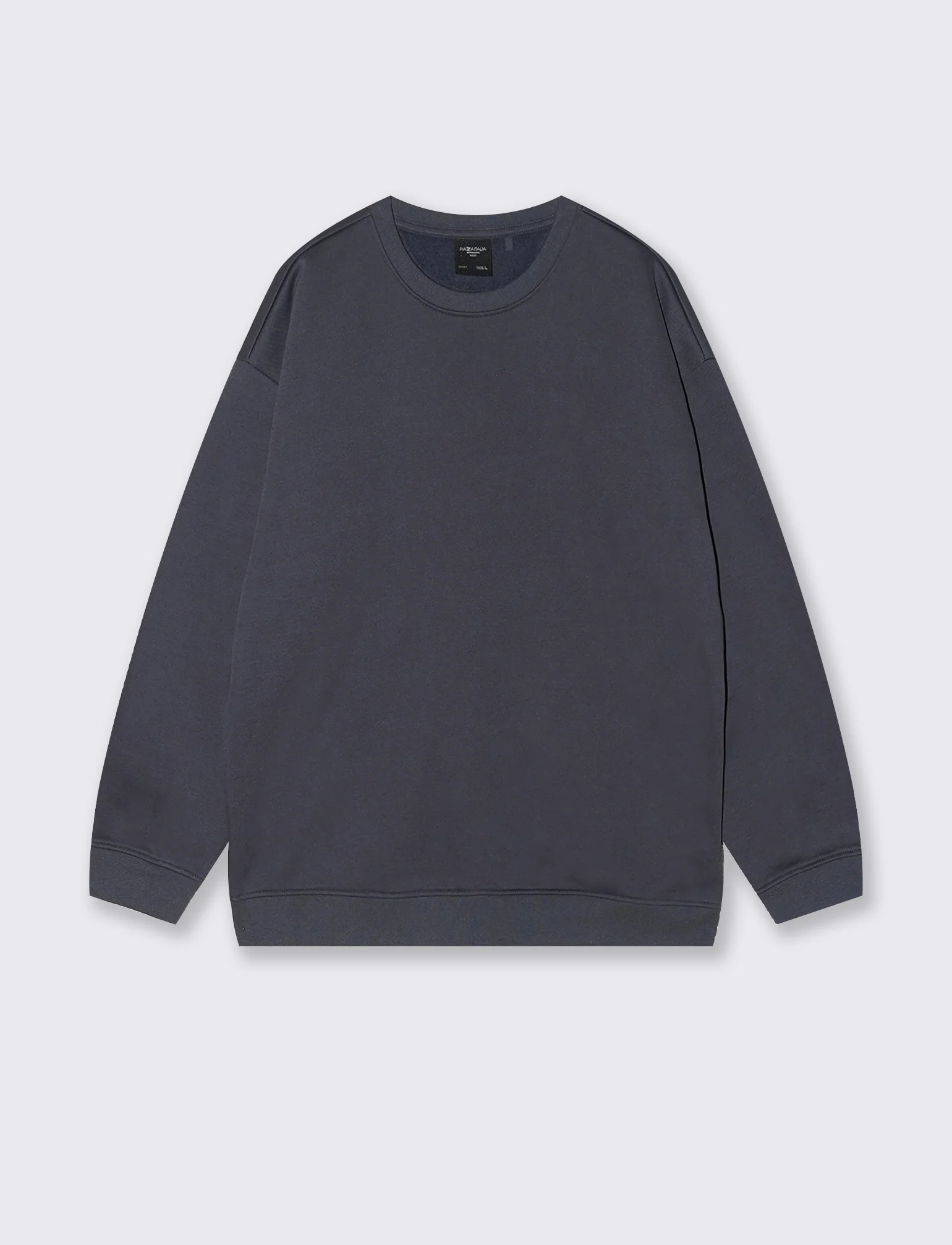 FELPA BASIC GIROCOLLO RELAXED FIT - Avion
