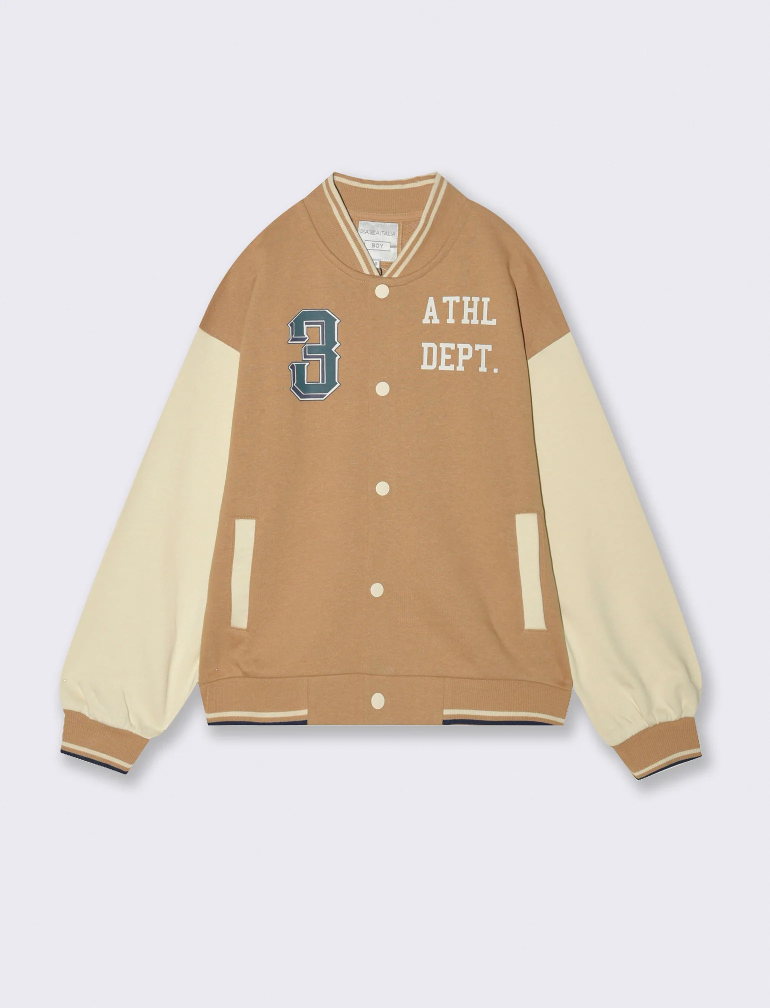 FELPA COLLEGE - Beige biscotto - Image 3