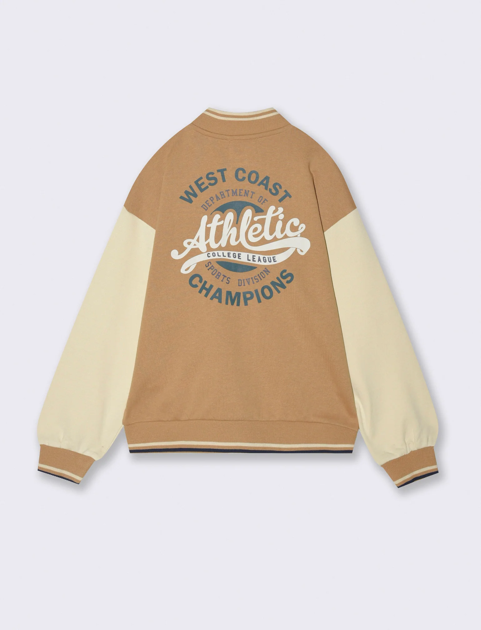 FELPA COLLEGE - Beige biscotto - Image 4