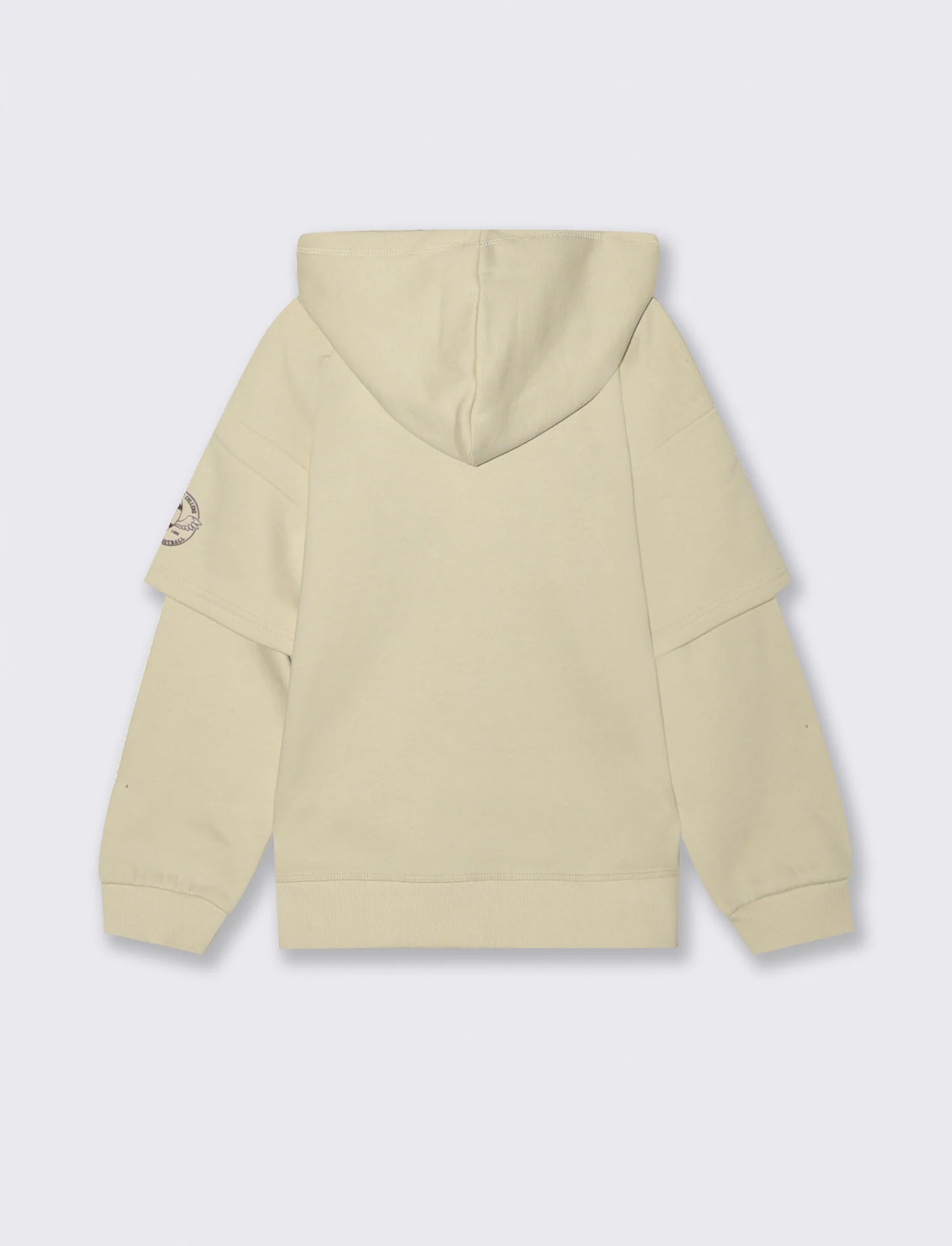 Felpa con cappuccio - Beige - Image 2