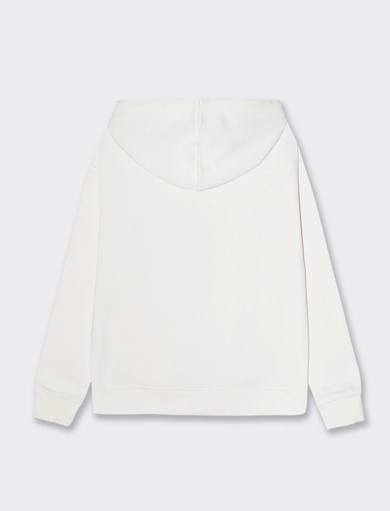 Felpa con cappuccio e zip da donna - Avorio - Image 5