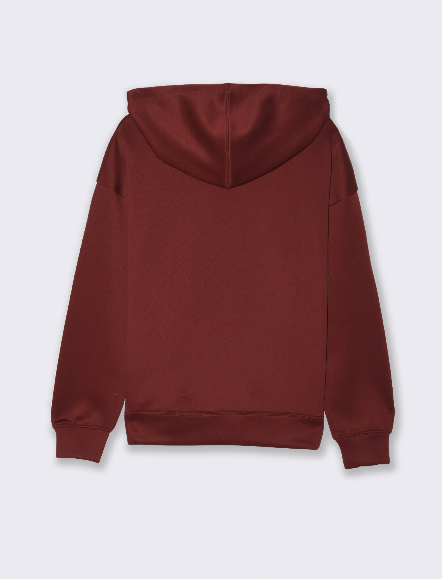 FELPA CON CAPPUCCIO E ZIP - Marrone bruciato - Image 3