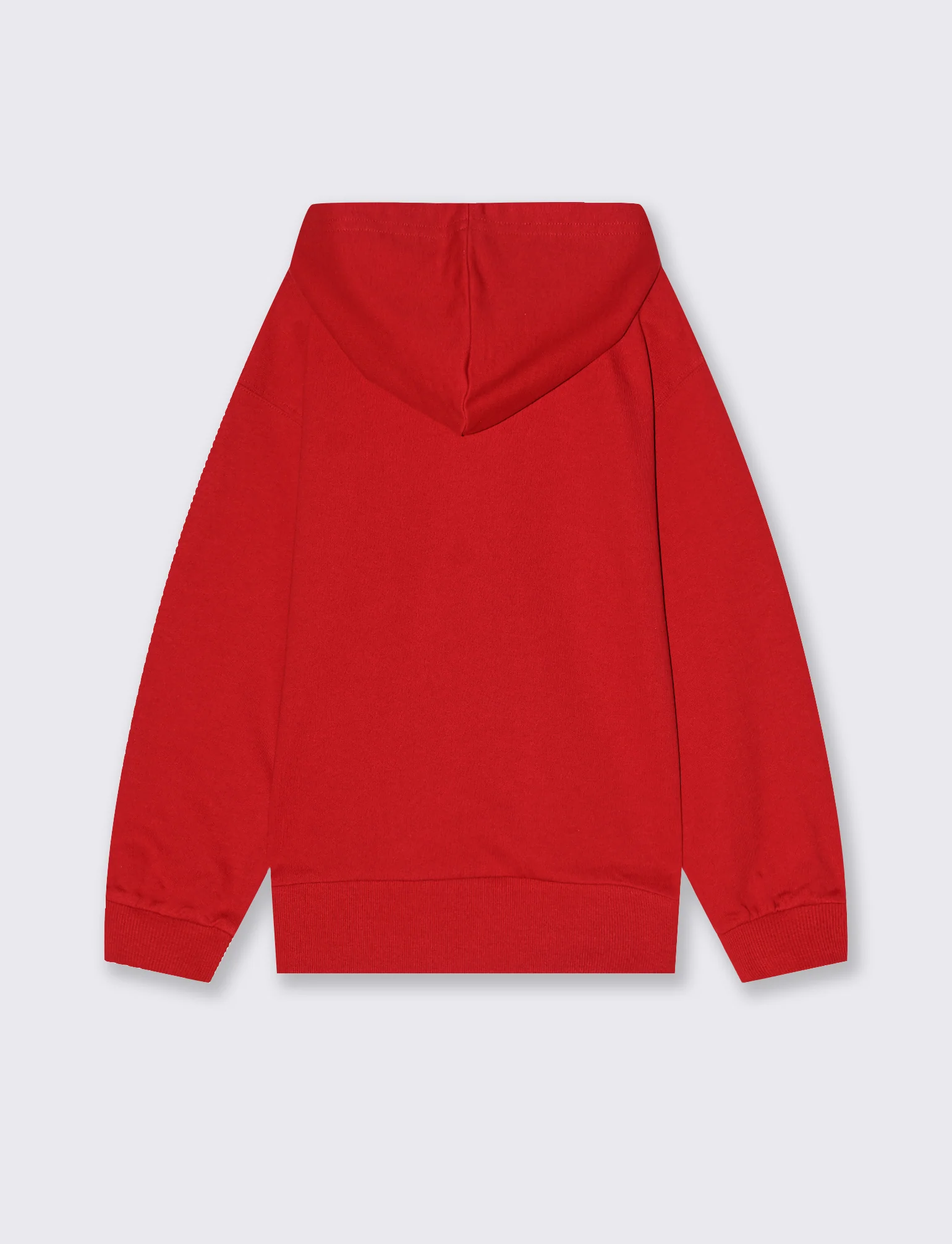 Felpa con ricamo frontale. - Rosso - Image 2