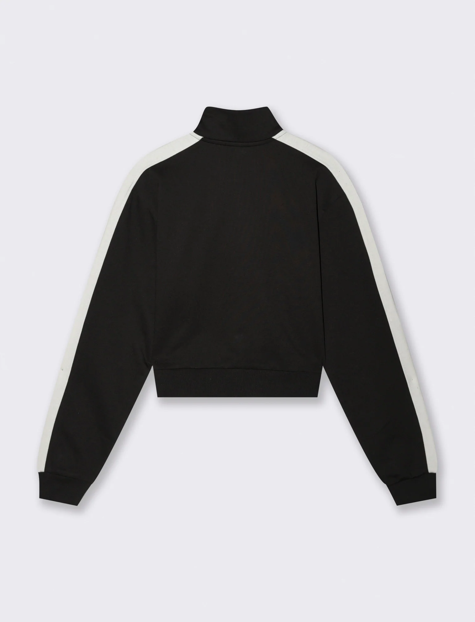 FELPA CON ZIP - Nero - Image 2