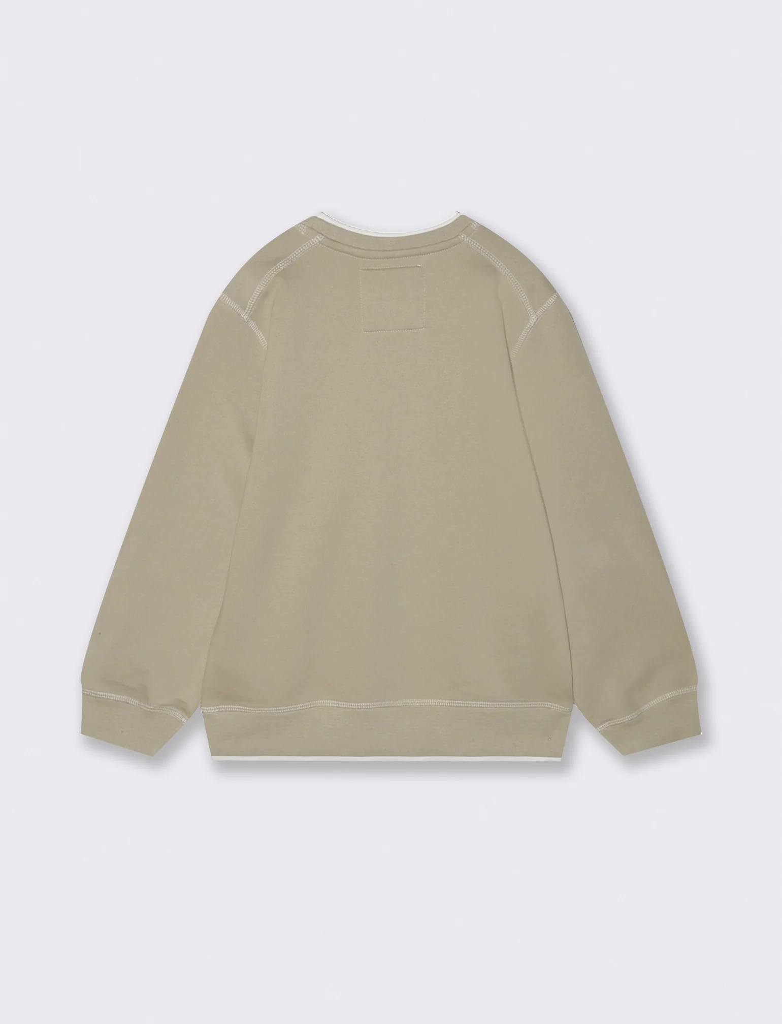 FELPA GIROCOLLO - Beige - Image 2