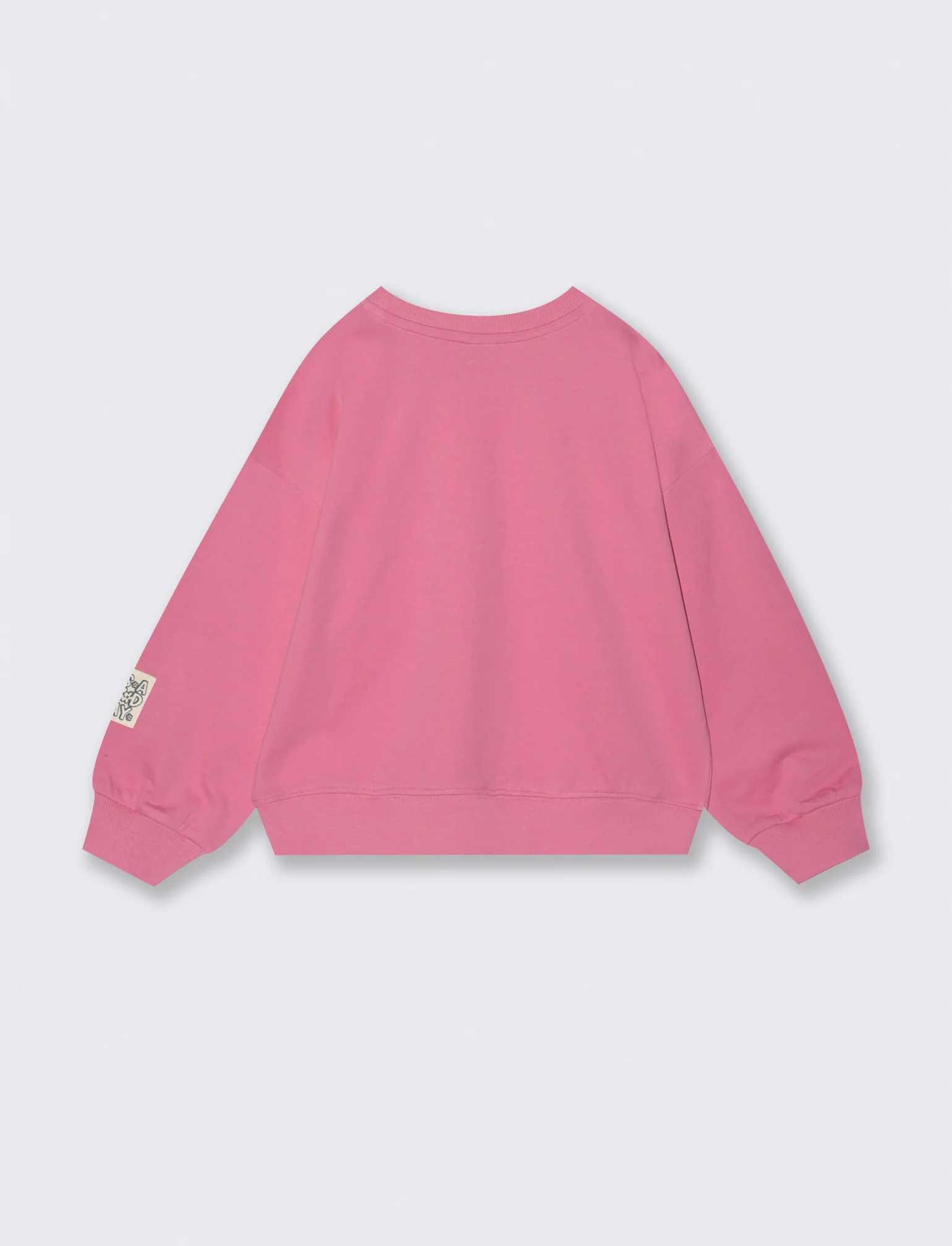 Felpa girocollo regular per bambina - Rosa big bubble - Image 2