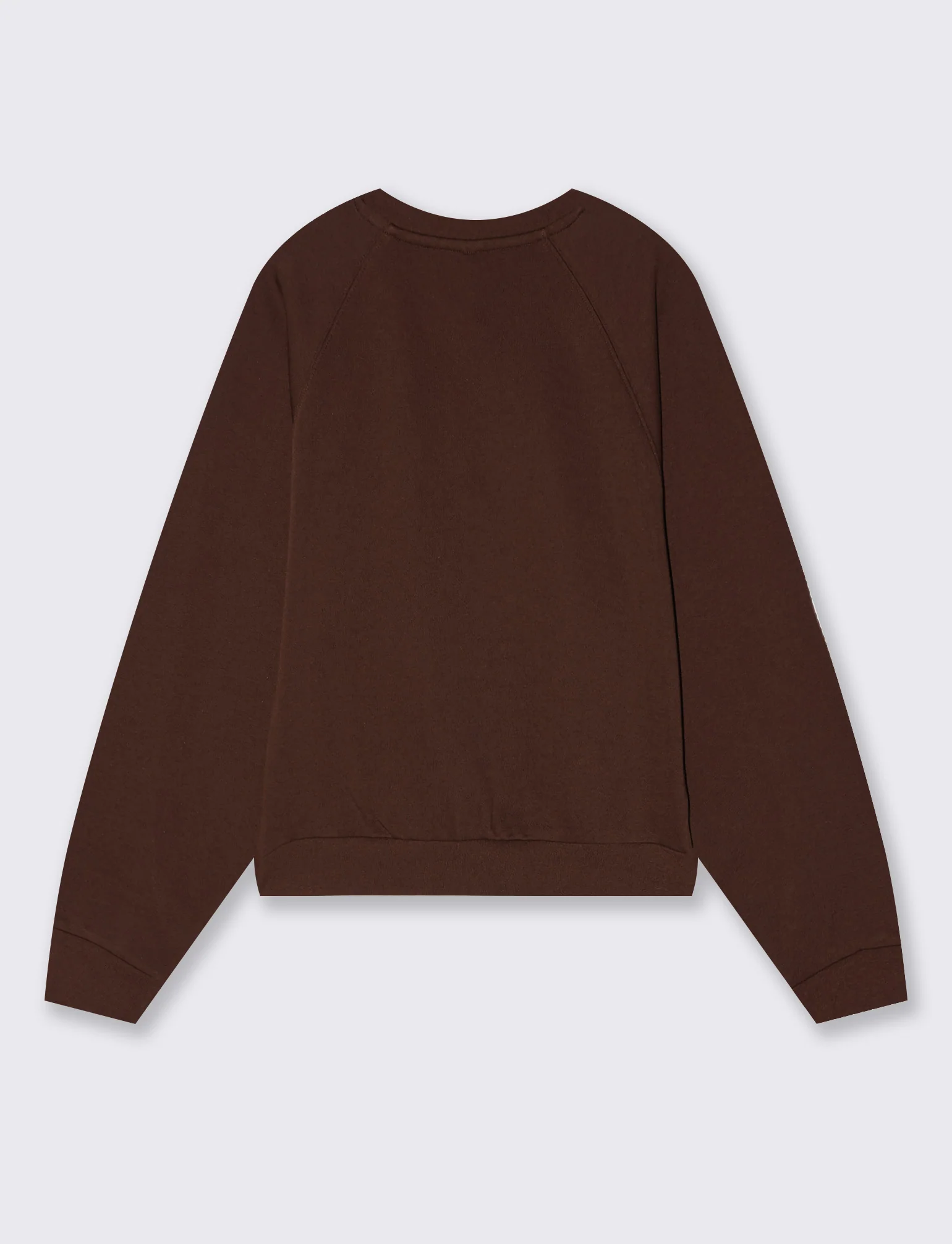 FELPA MANICA RAGLAN - Marrone cioccolato - Image 2