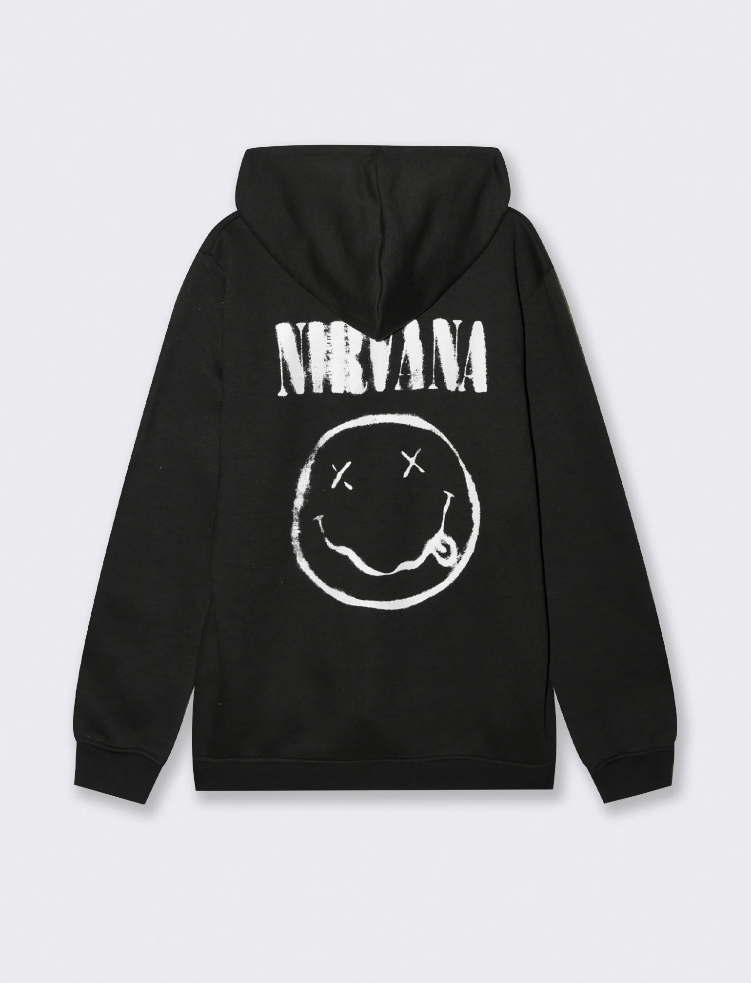 FELPA STAMPA NIRVANA - Nero - Image 2