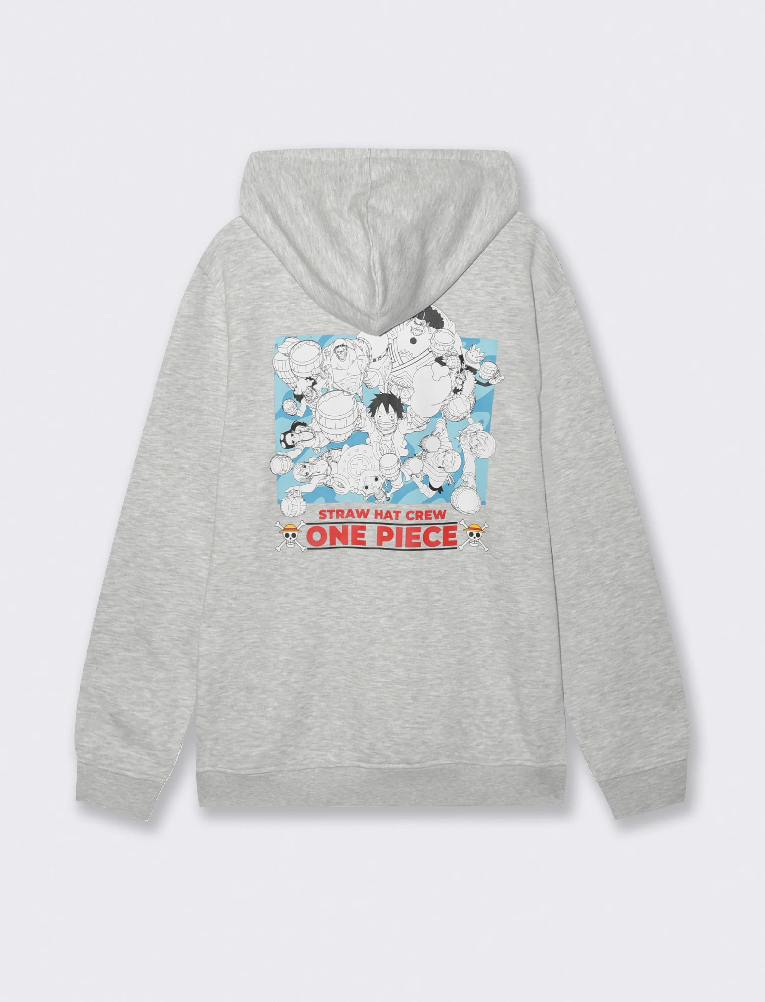 FELPA STAMPA ONE PIECE - Grigio mel. - Image 2