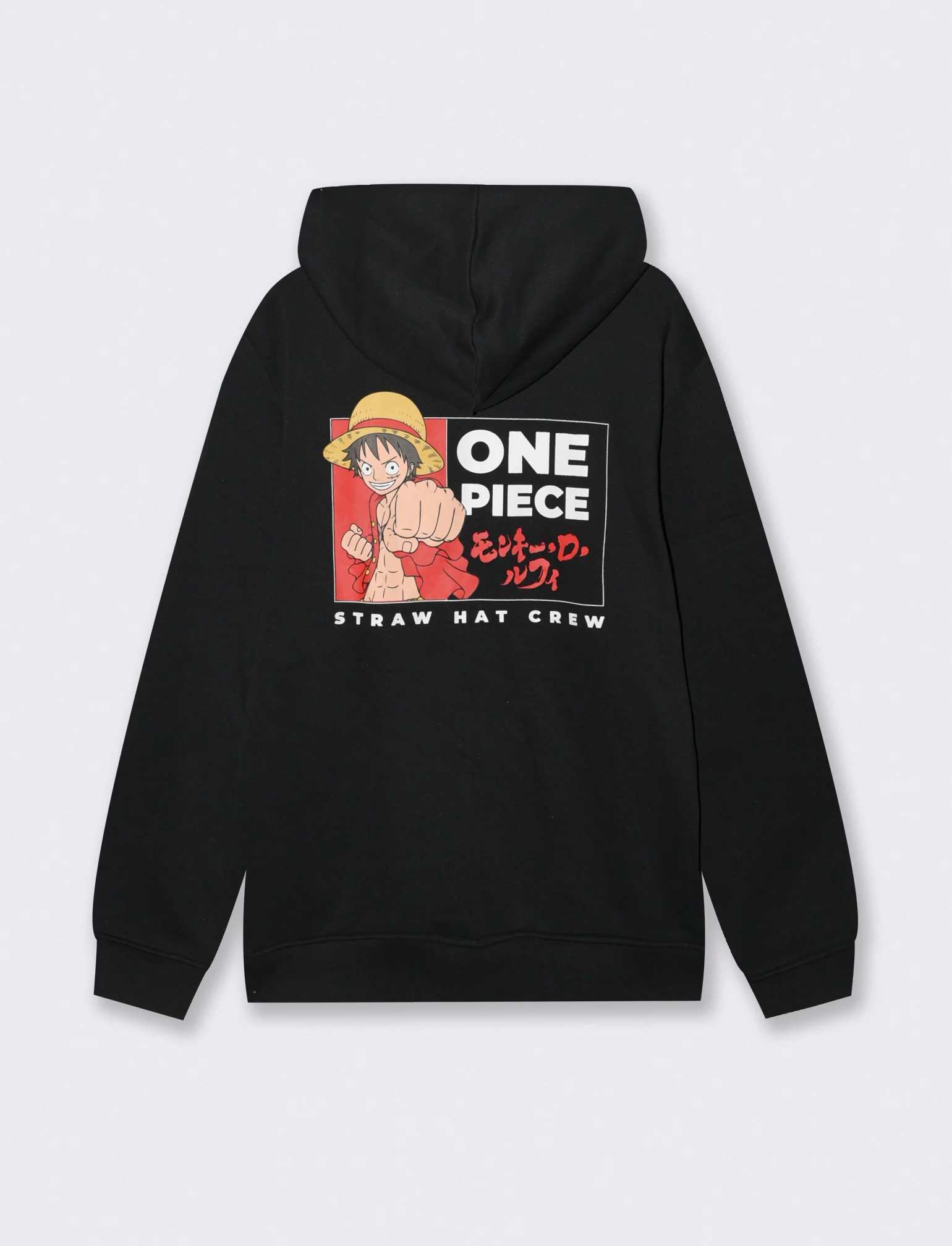FELPA STAMPA ONE PIECE - Nero - Image 3