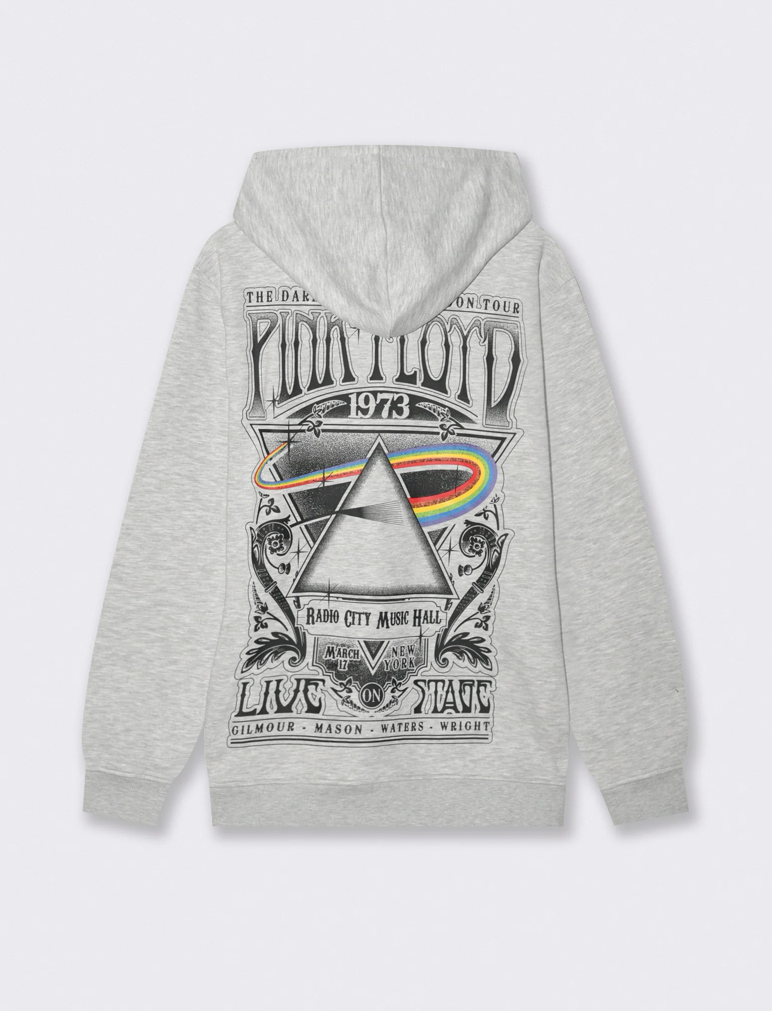 FELPA STAMPA PINK FLOYD - Grigio mel. - Image 2