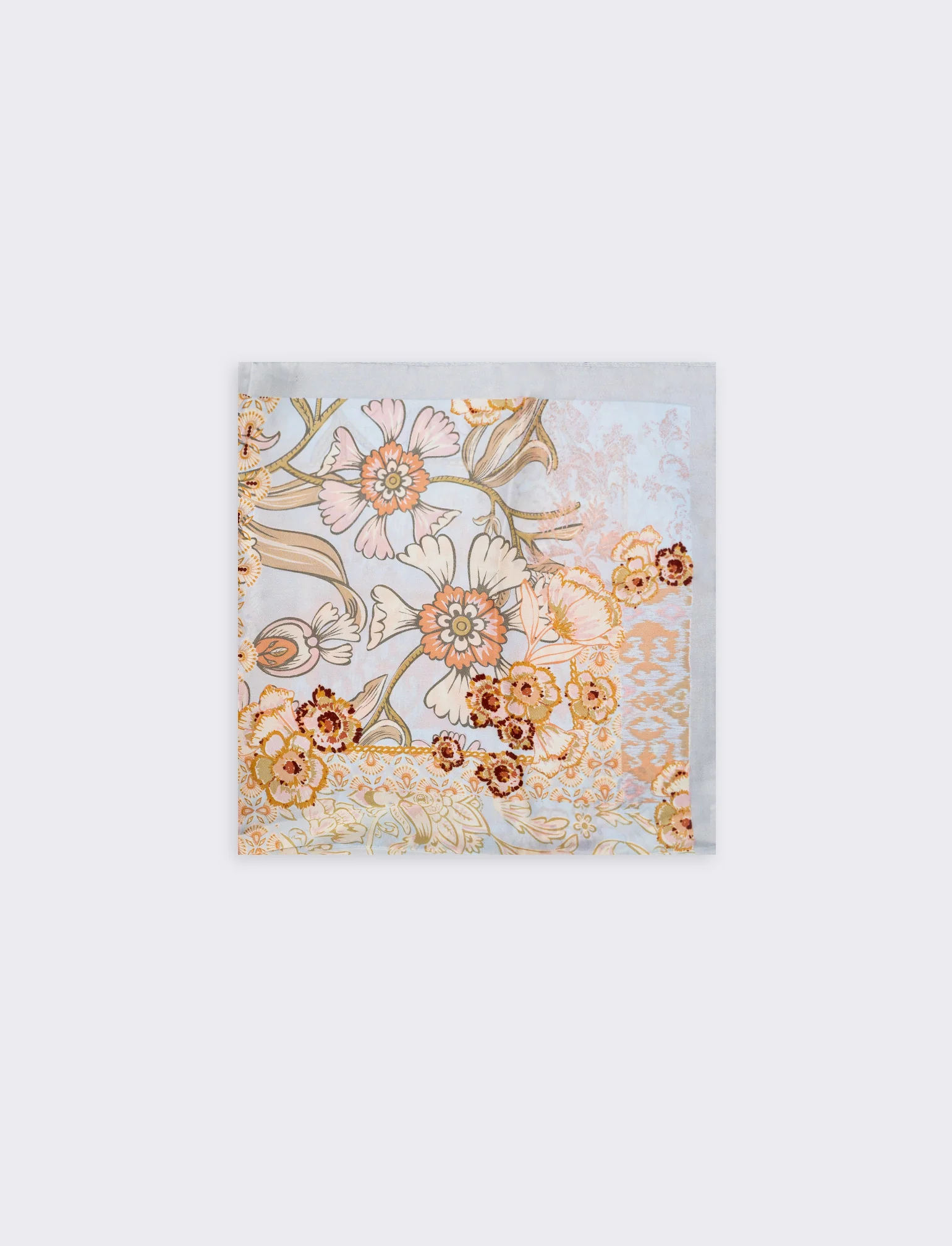 Foulard 70x70cm con fantasie uniche - Denim - Image 2